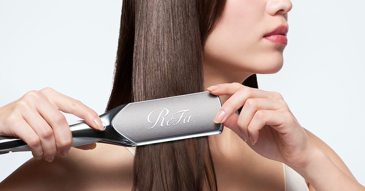 髪のうねり悩みに リファパワーストレートアイロン プロ | ヘア