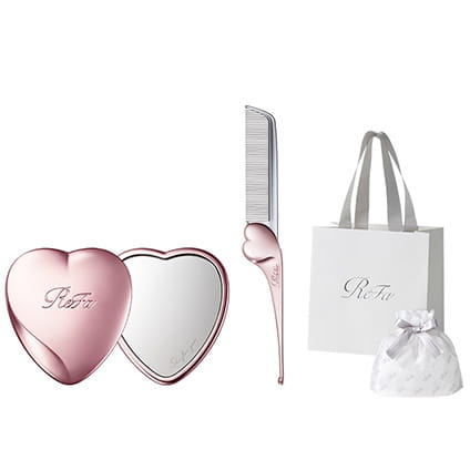 ReFaギフトラッピングセット SS】リファハートミラー（ハート型ミラー