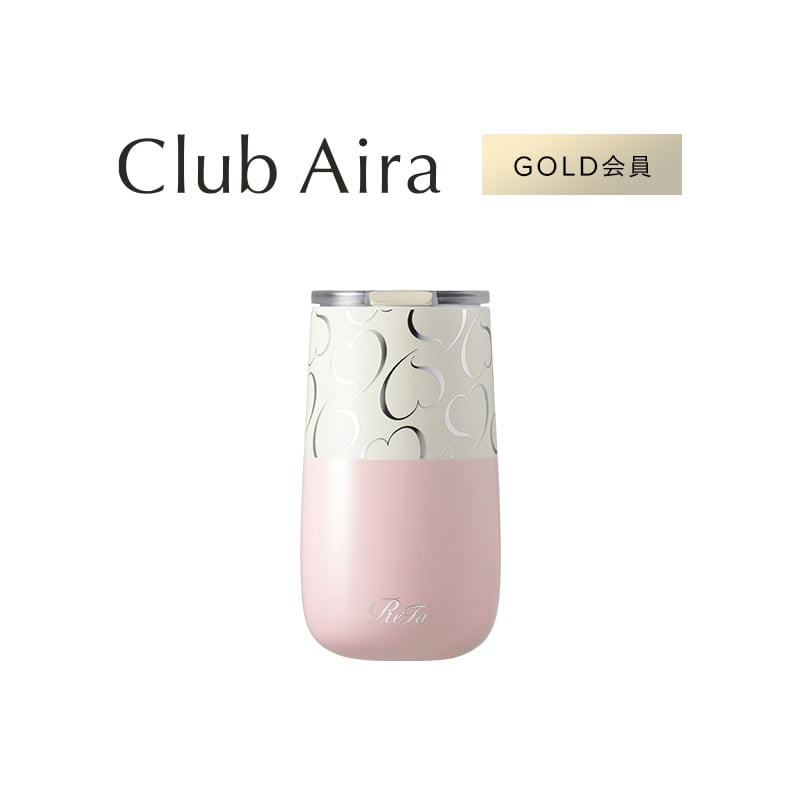 Club Aira GOLD会員 年会費 アイラタンブラー(ピンク) | ヘアブラシ