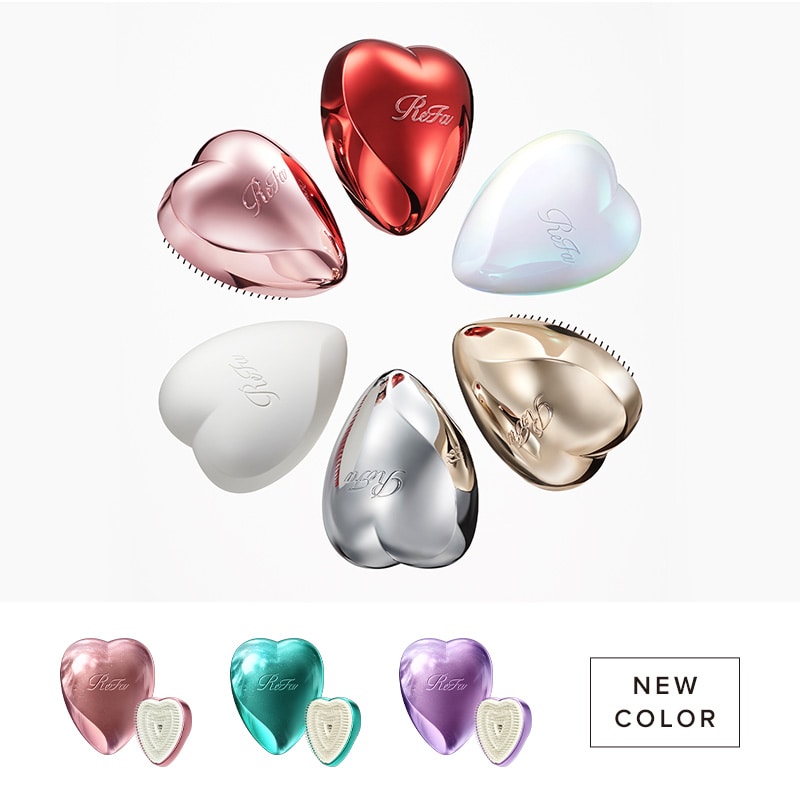 ReFa スカルプブラシ ローズゴールド リファハートブラシ（ハート型