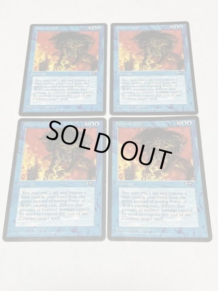 意志の力/Force of Will》[ALL] HP4枚セット - MTG専門店 Initiative