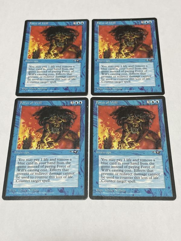 意志の力/Force of Will》[ALL] HP4枚セット - MTG専門店 Initiative