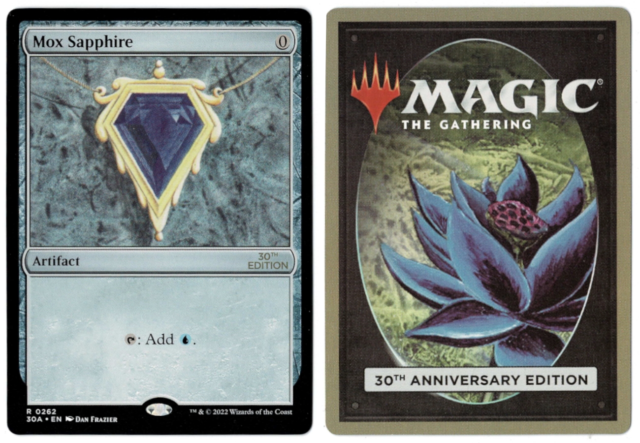Mox Sapphire Magic the Gathering Proxy