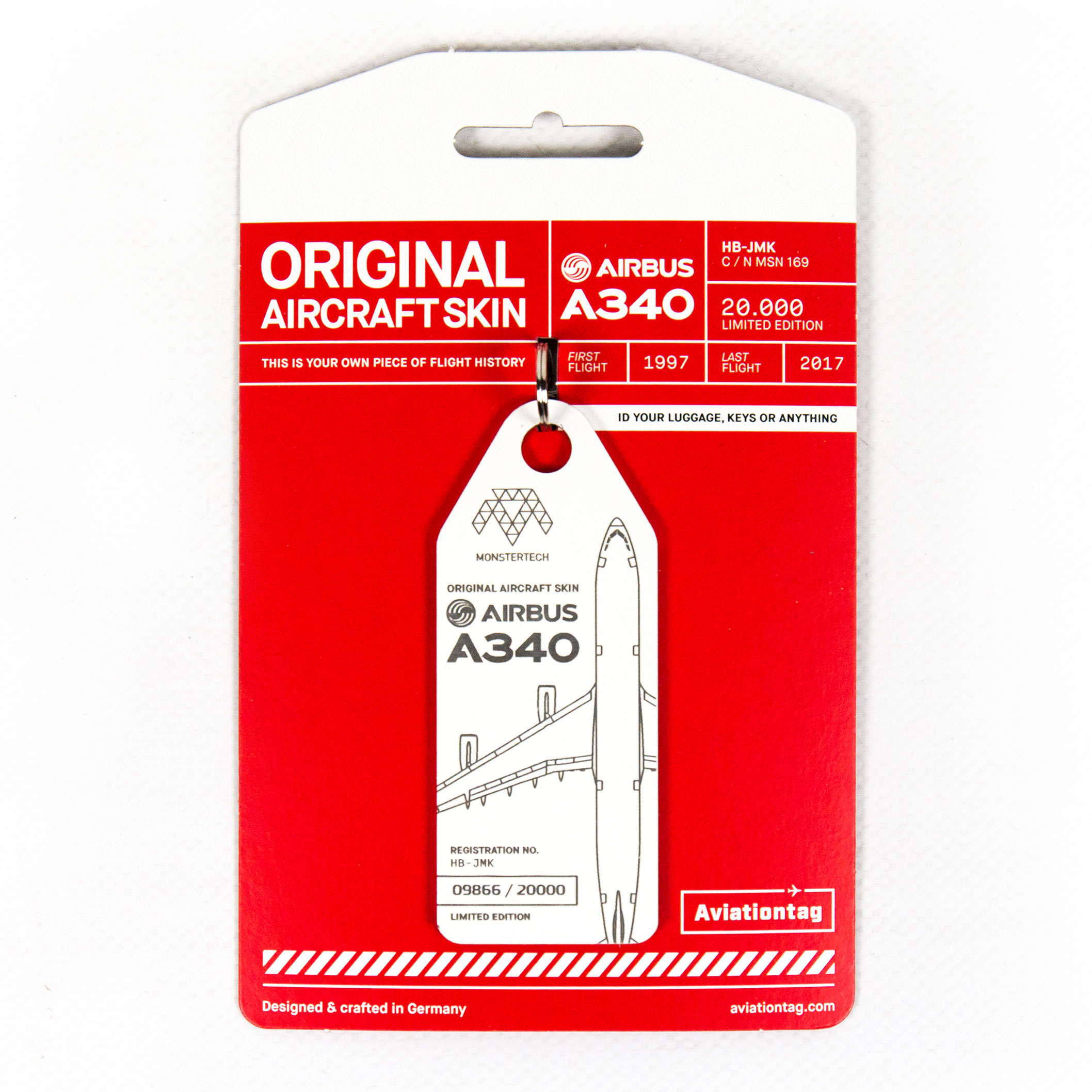 MTSIMTAG – Airbus A340 – HB-JMK – MTSIM USA