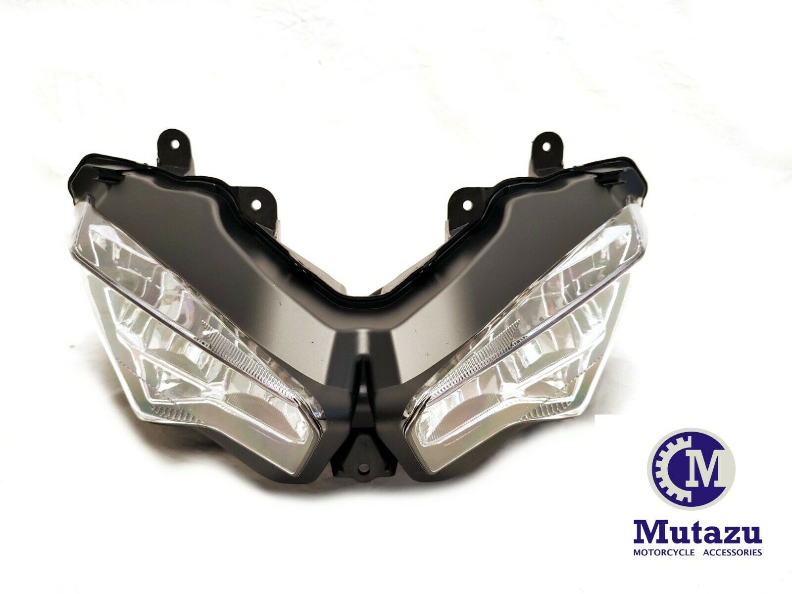Mutazu LED Headlight Head light Assembly for 2018-2021 Kawasaki