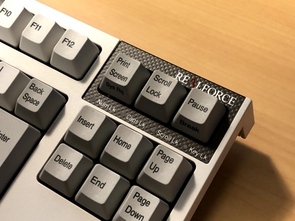 レビュー】最高クラスの静音キーボード！リアルフォースR2「PFU