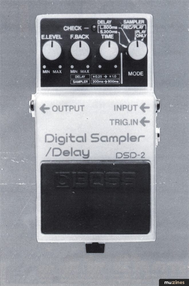 Boss DSD-2 Digital Sampler (IM Aug 85)