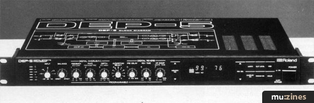 Roland DEP-5 Multi Effects Processor (IM Dec 86)