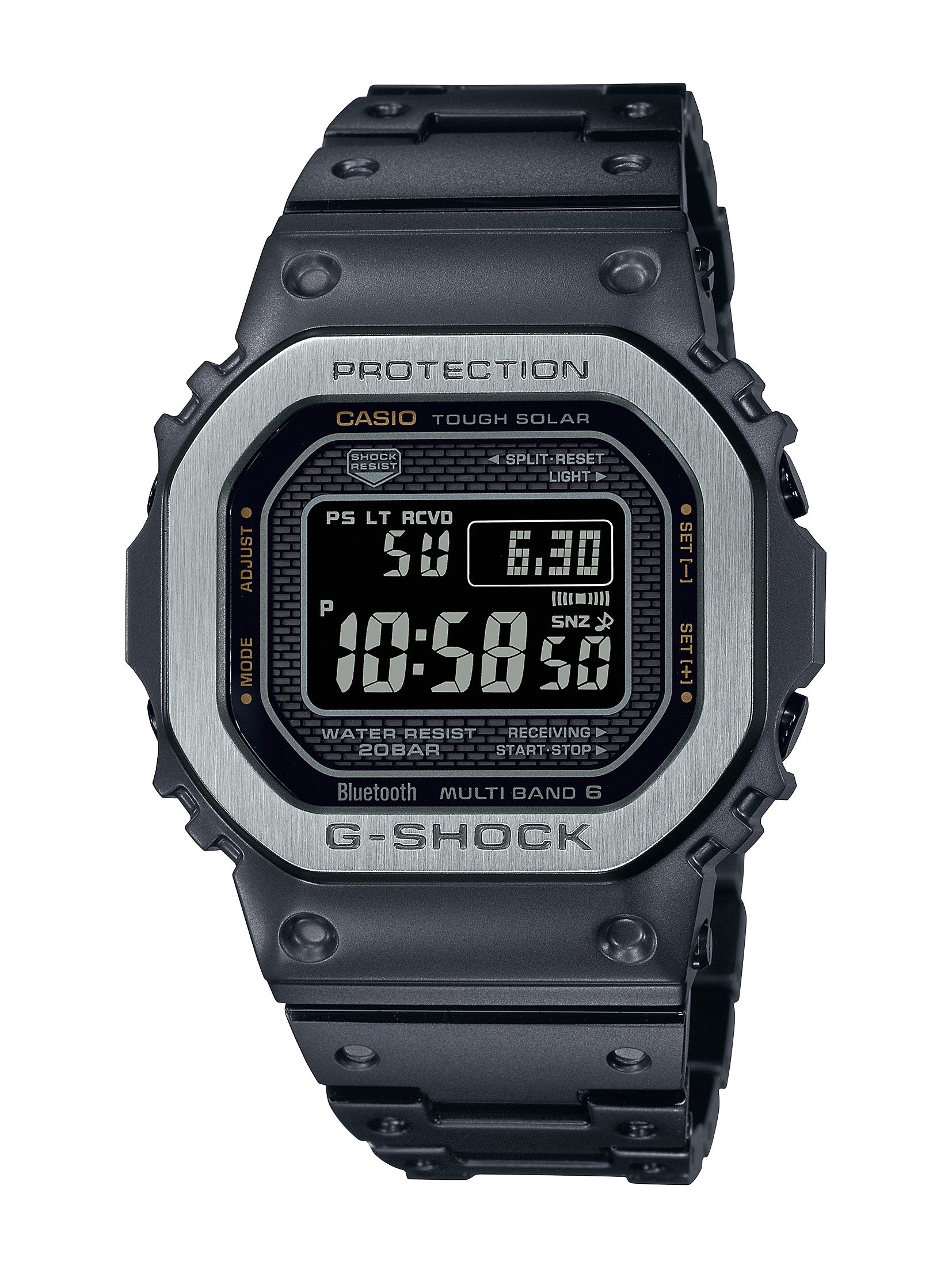 G-SHOCK GUNMETAL SOLAR GMWB5000MB-1 — MulloysJewelry