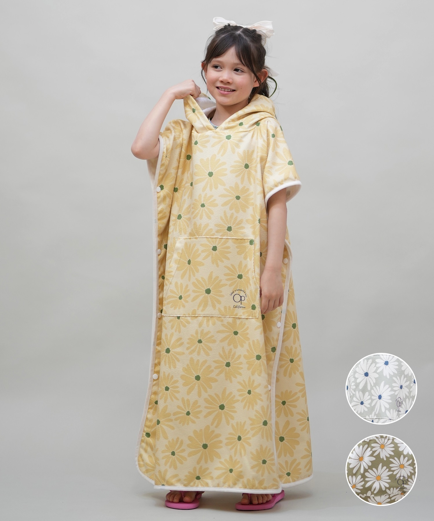 OP オーピー タオル キッズ ラップタオル スイムタオル 雑貨 GIRLS