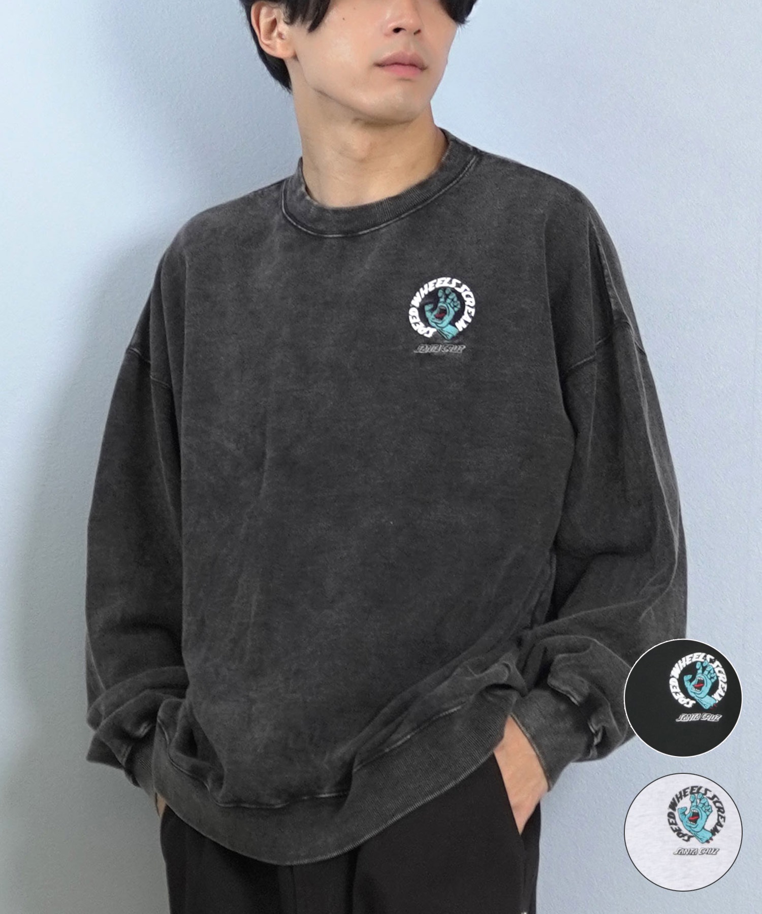 SANTA CRUZ サンタクルーズ トレーナー スウェット メンズ クルー