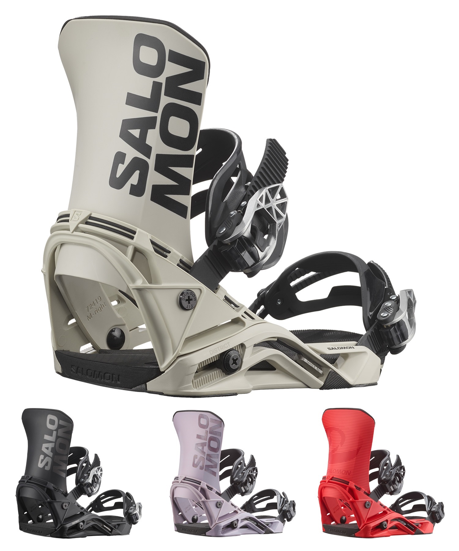 SALOMON サロモン DISTRICT スノーボード バインディング ビンディング