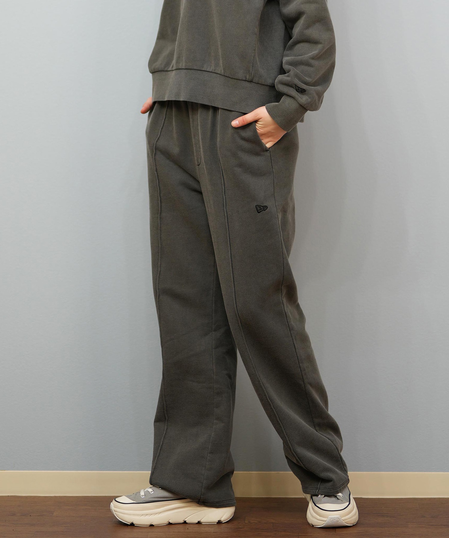 NEW ERA ニューエラ ロングパンツ レディース 裏毛 スウェット