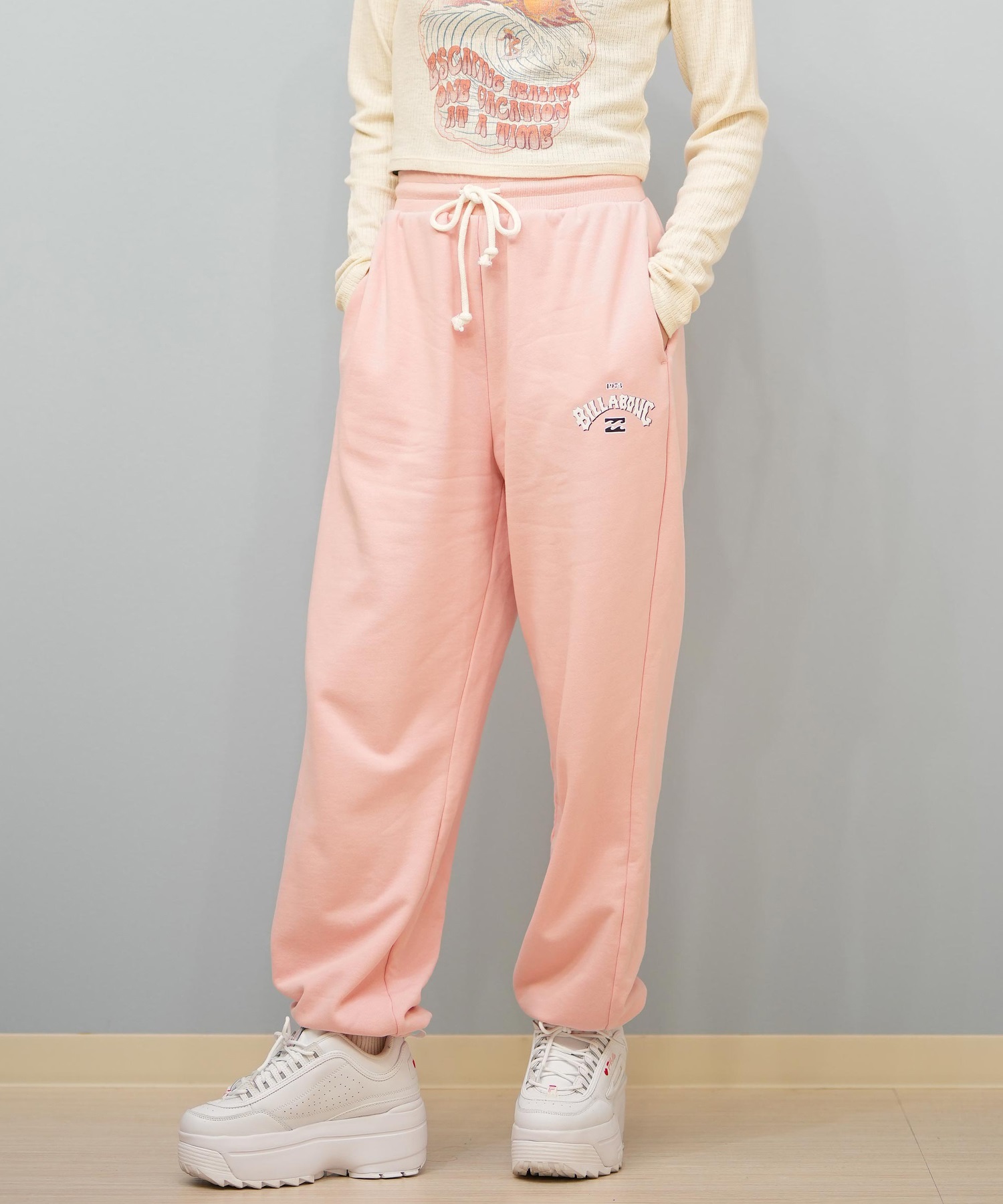 BILLABONG ビラボン ロングパンツ レディース スウェットパンツ 裏毛