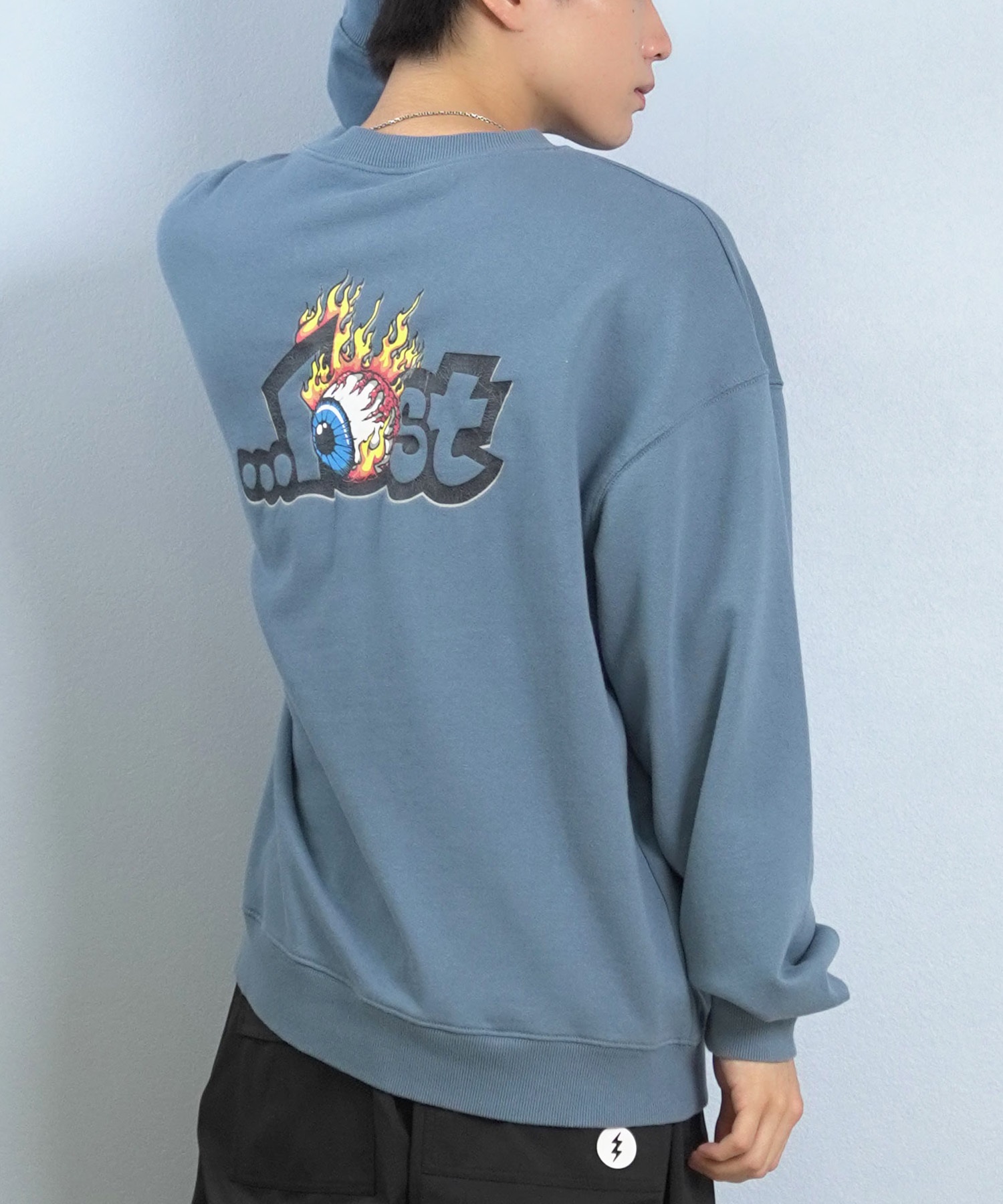 DISH// 群青飛行 トレーナー グレー Mサイズ DISH// 群青飛行