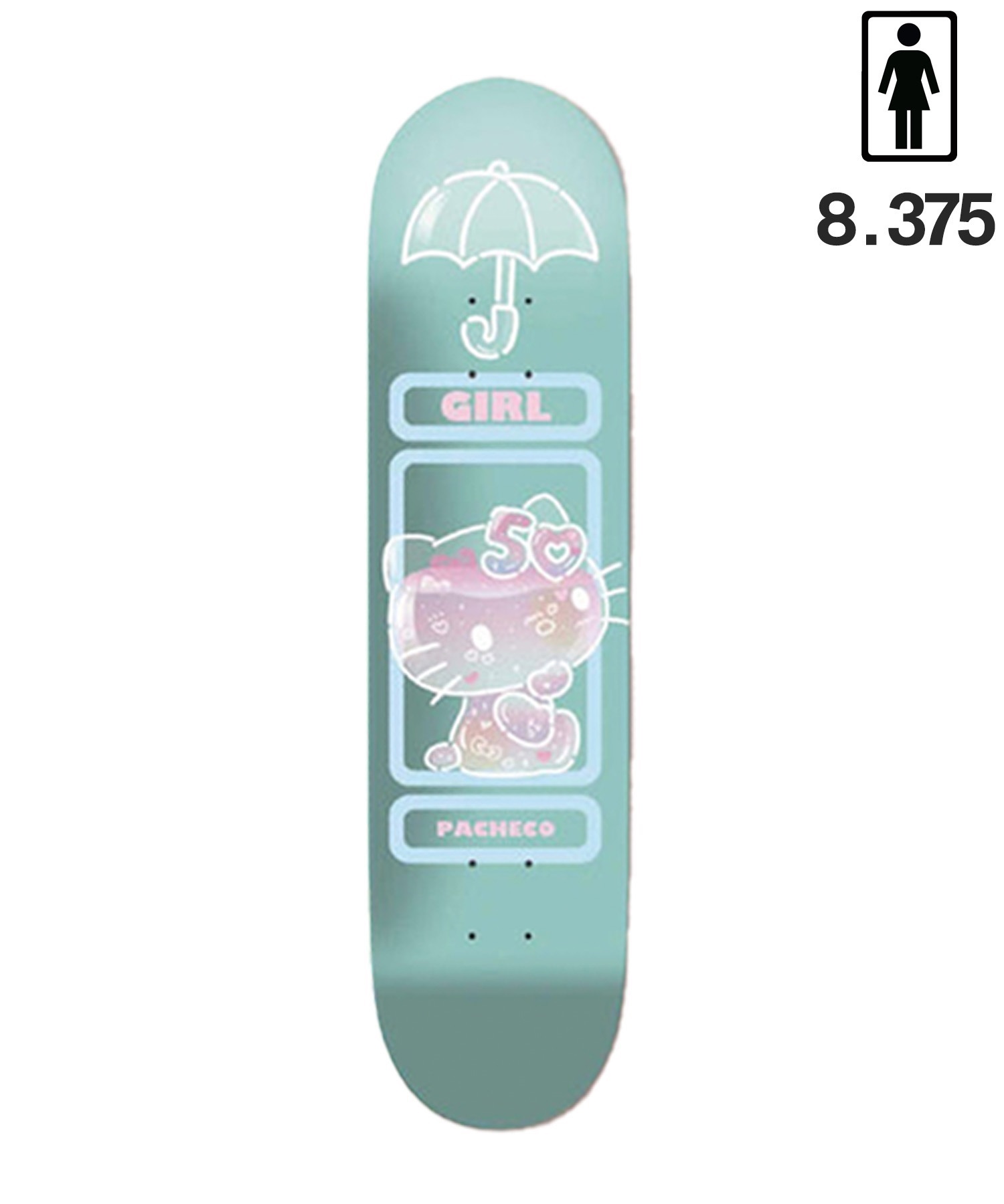 GIRL ガール スケートボード デッキ 8.0～8.5inch HELLO KITTY SERIES