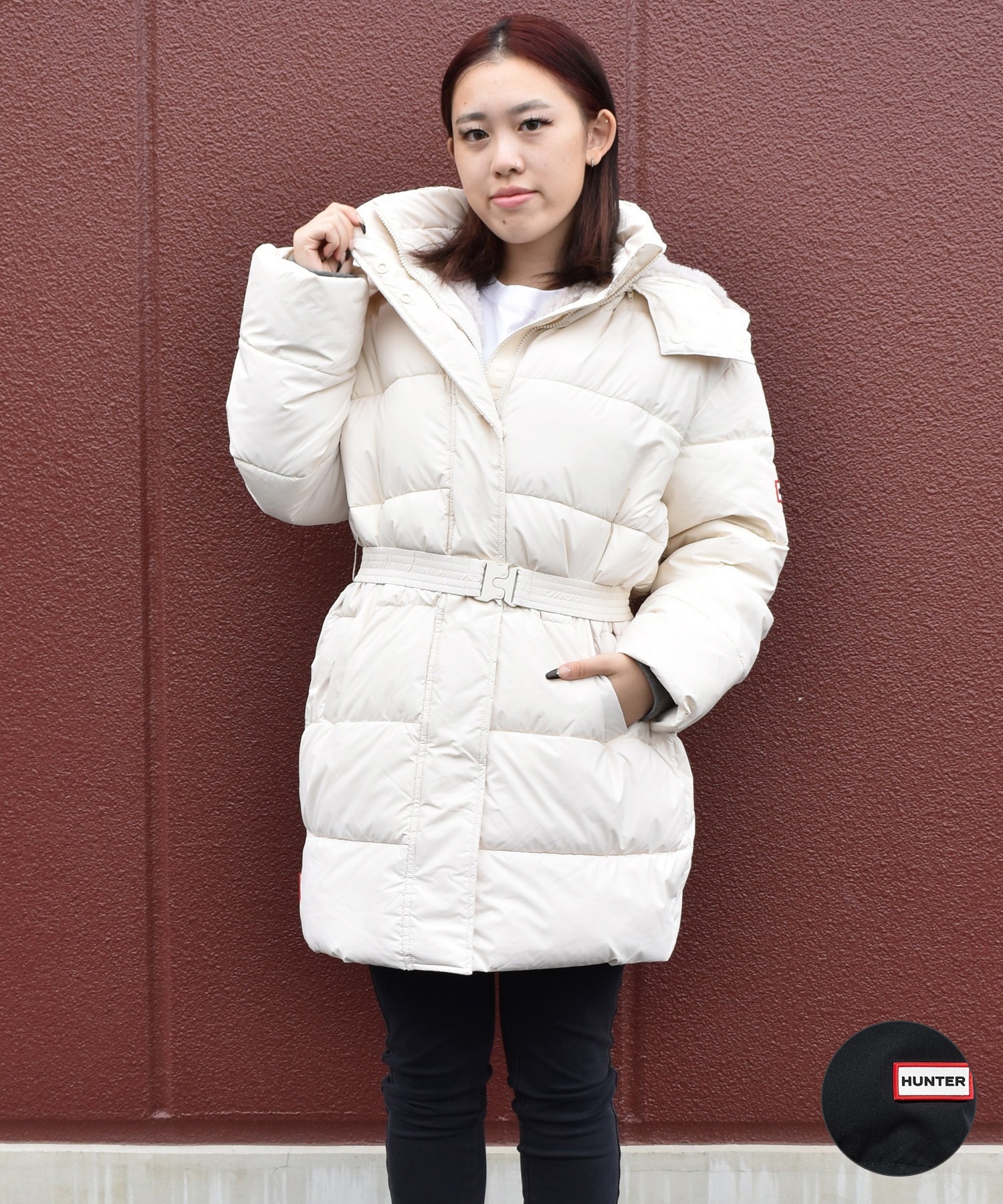 HUNTER ハンター アウター レディース イントレピッド ミッドレングス