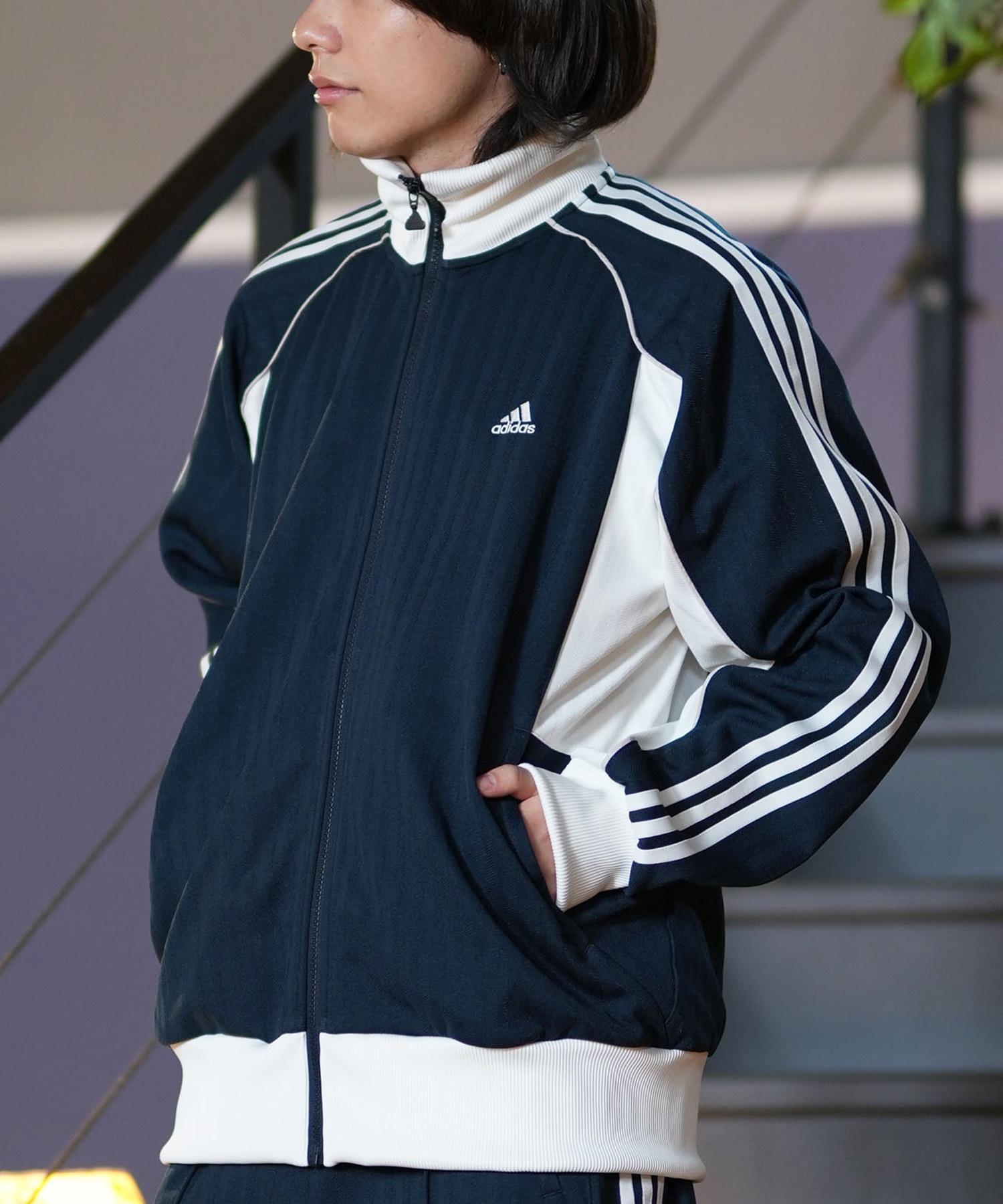 adidas アディダス アウター メンズ トラックジャケット BYD3S ルーズ