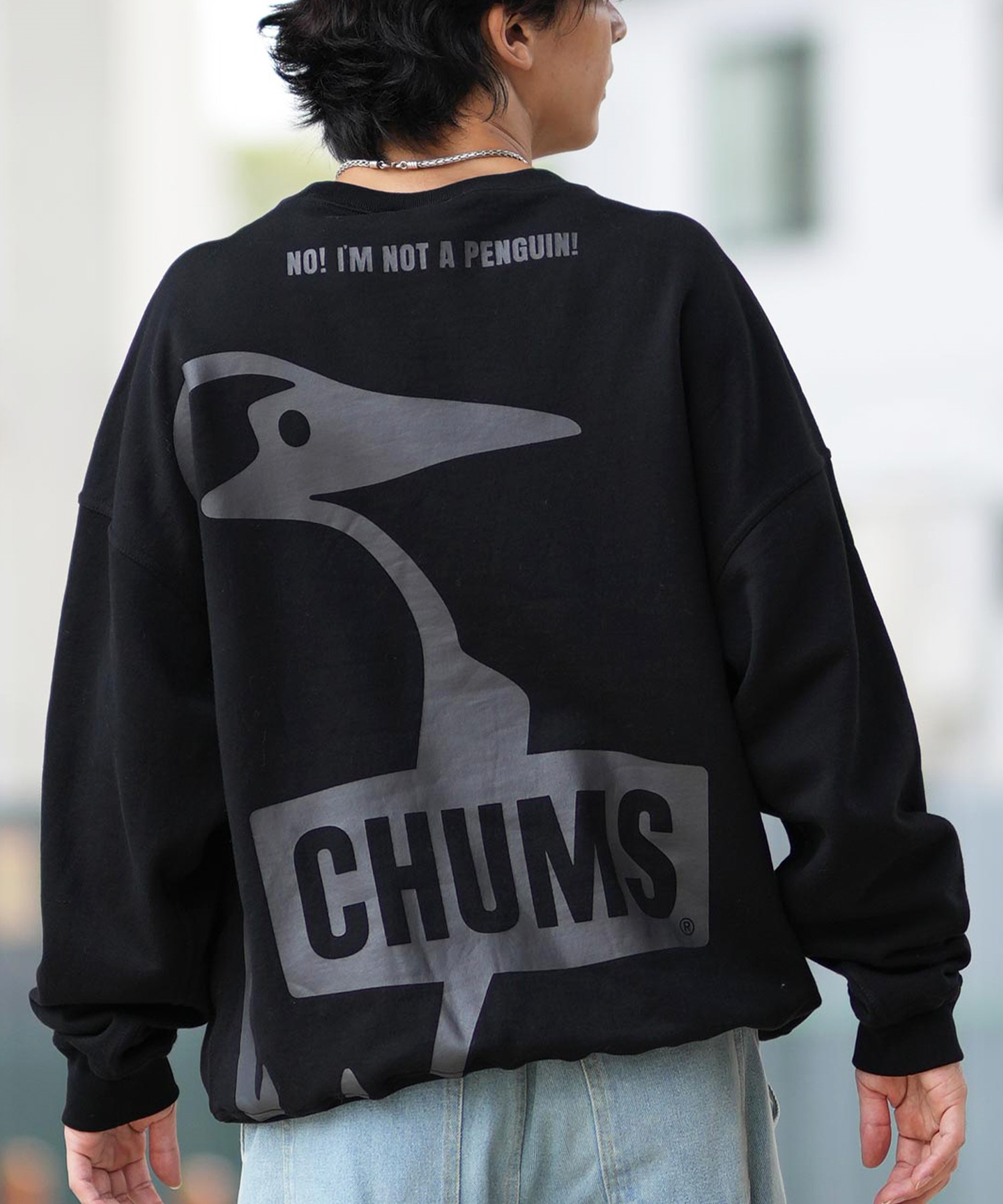 CHUMS チャムス トレーナー クルーネック メンズ スウェット バック