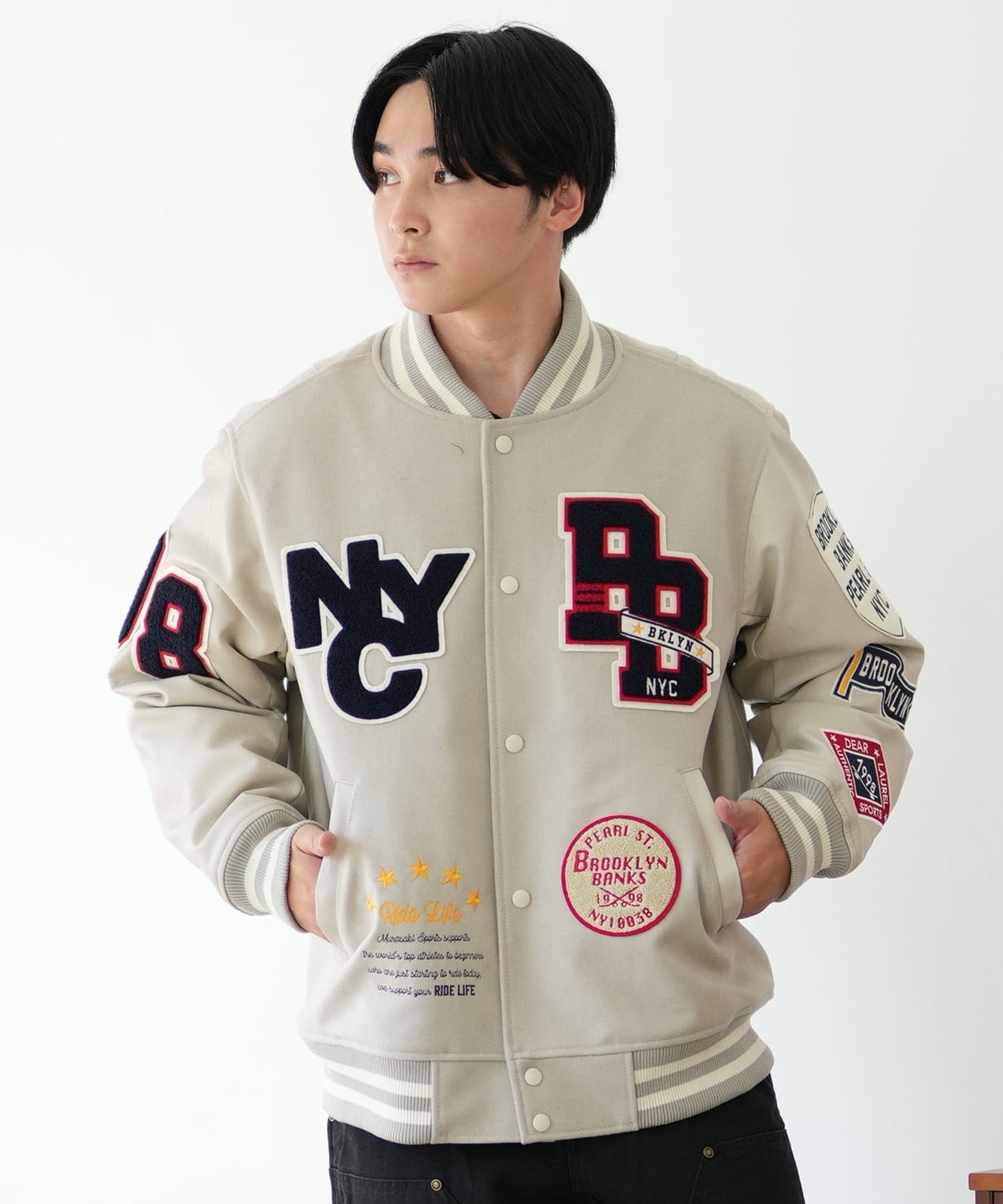 DEAR LAUREL ディアローレル スタジャン メンズ ジャケット D24F0101