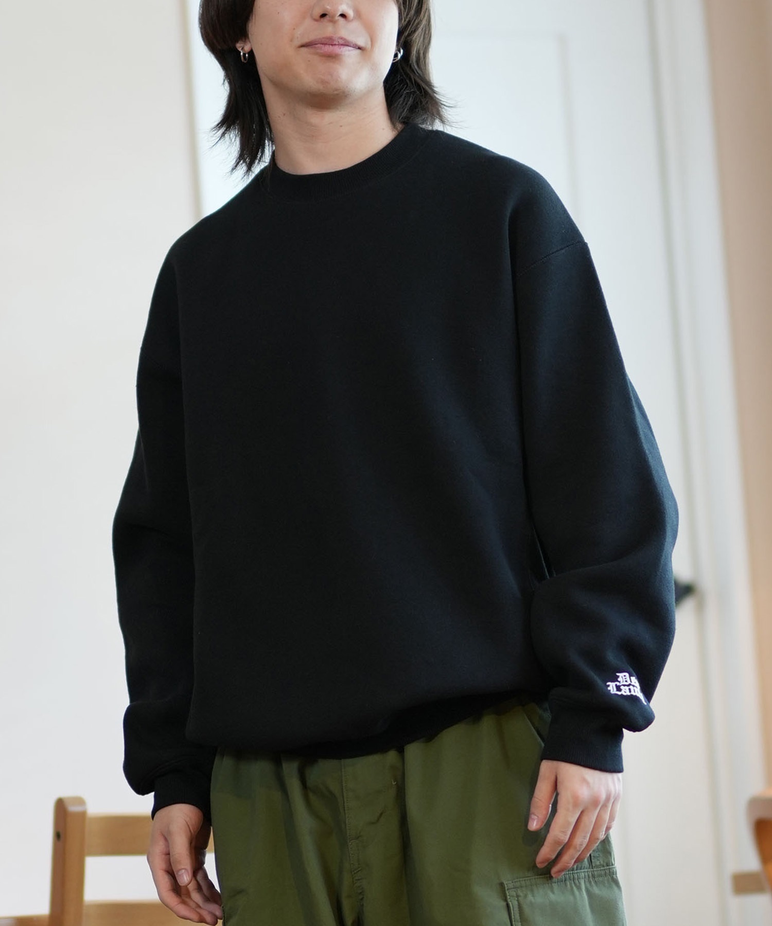 DEAR LAUREL ディアローレル トレーナー クルーネック メンズ