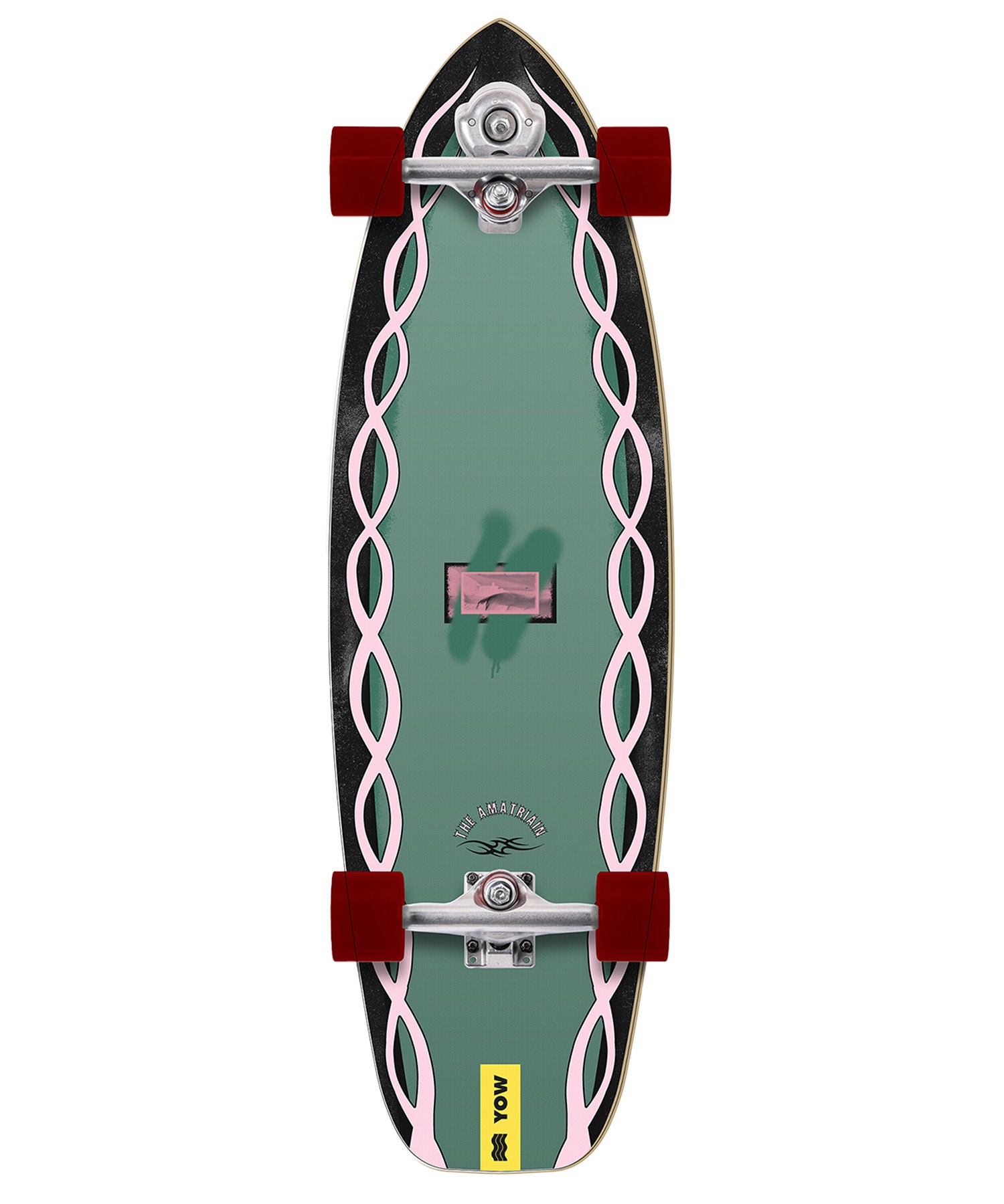 YOW ヤウ ロング スケートボード コンプリート 33.5inch AMATRIAIN
