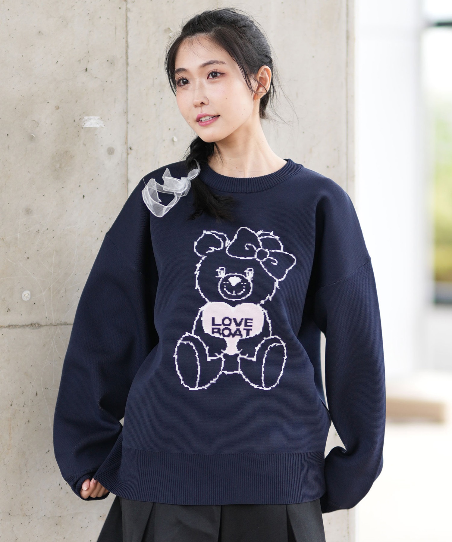 LOVE BOAT ラブボート ニット レディース セーター テディベア LB