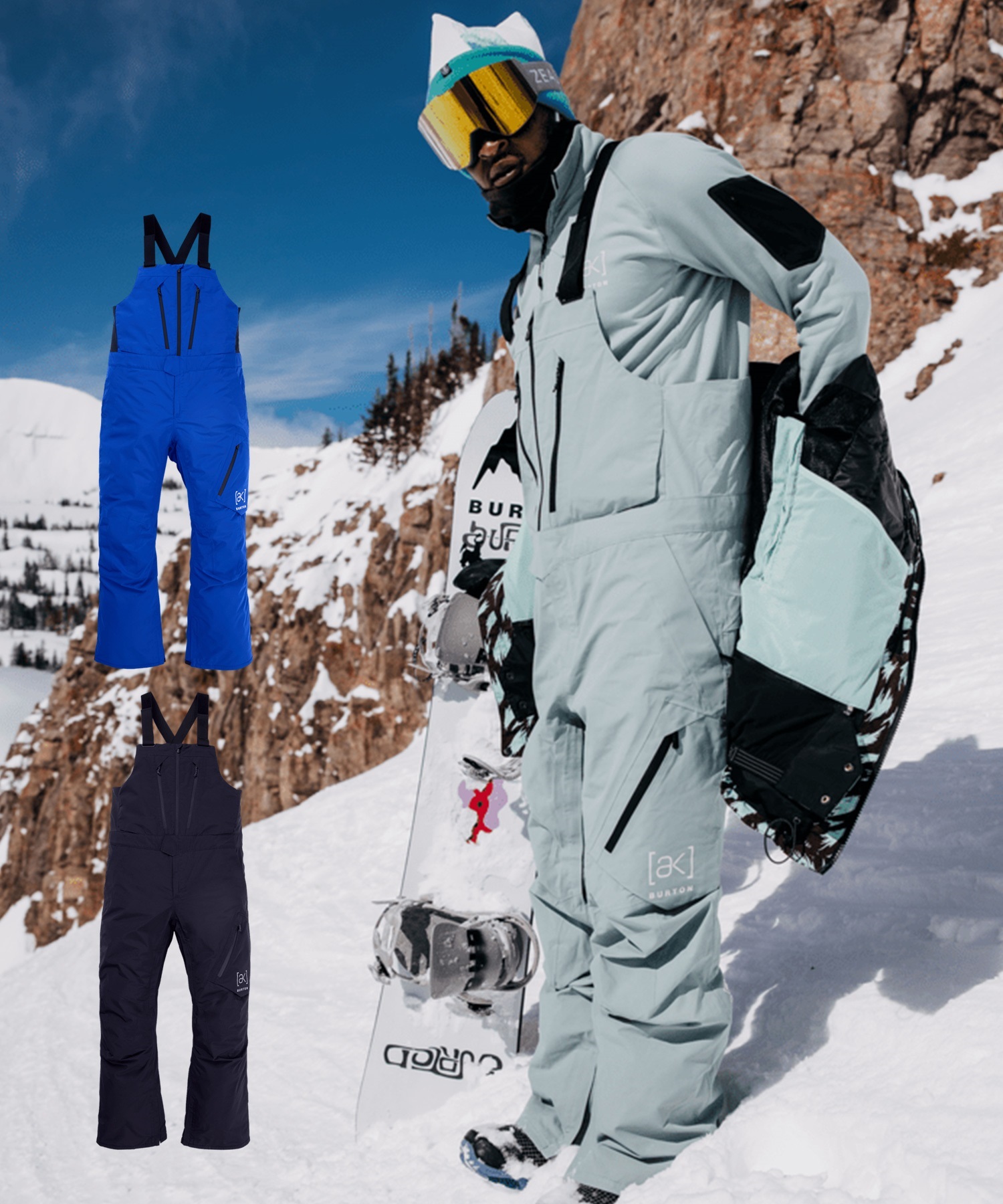 BURTON バートン エーケー PT AK CYCLIC GTX BIB スノーボード ウェア