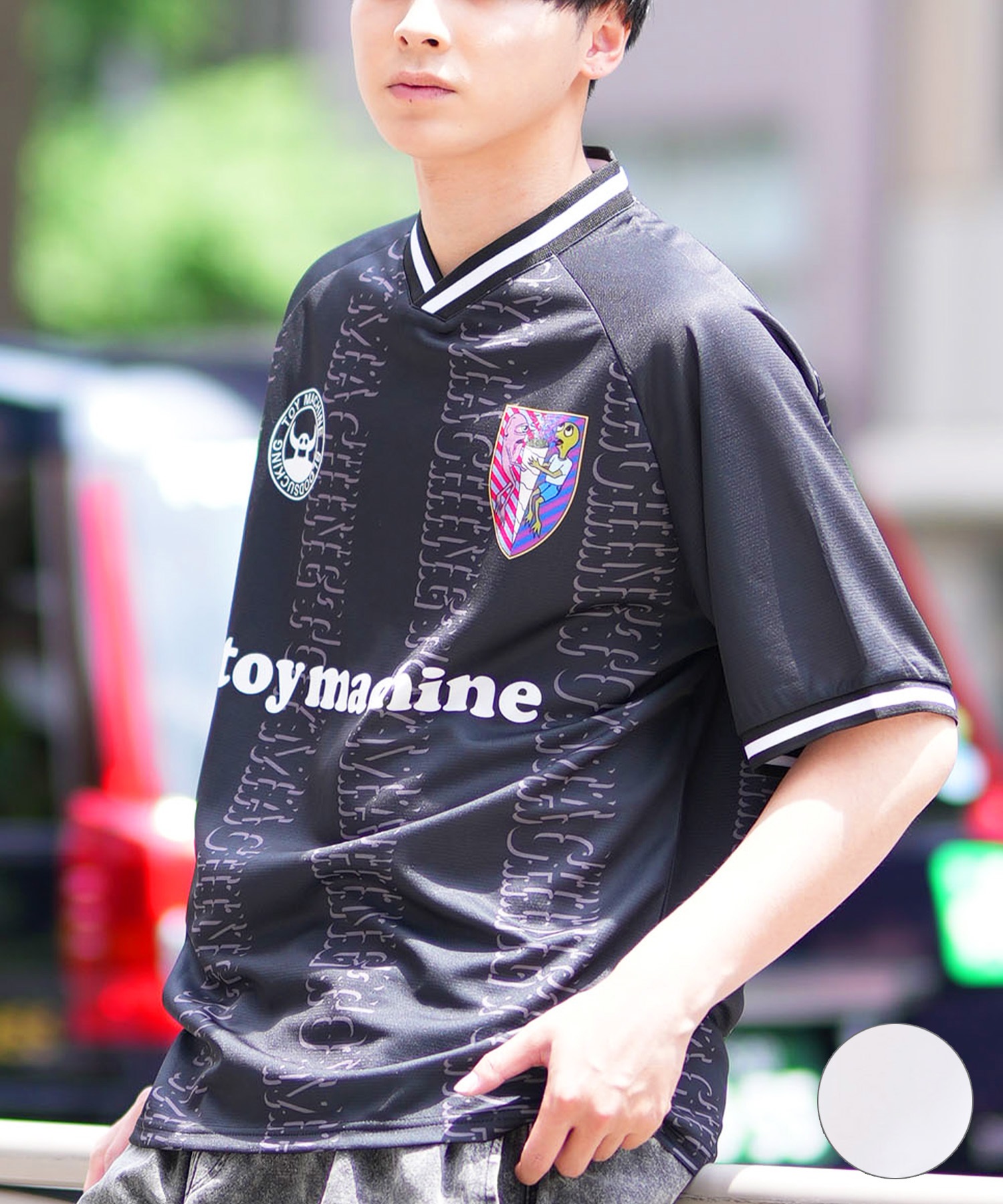 TOY MACHINE トイマシーン メンズ ゲームシャツ Tシャツ 半袖 フロント