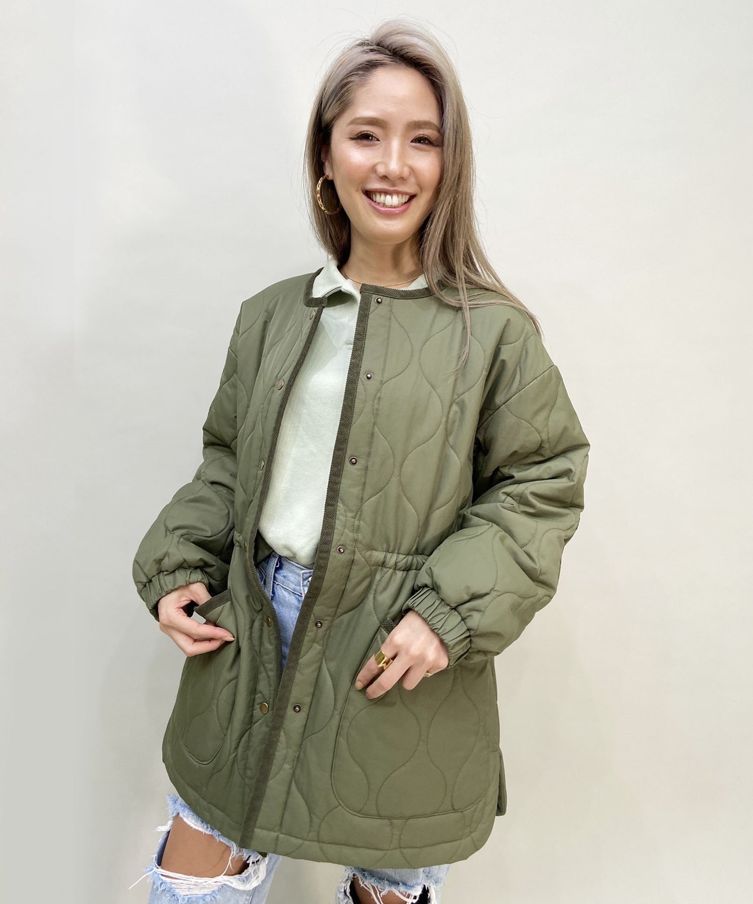 エフリード refined works リファインドワークス レディース キルト