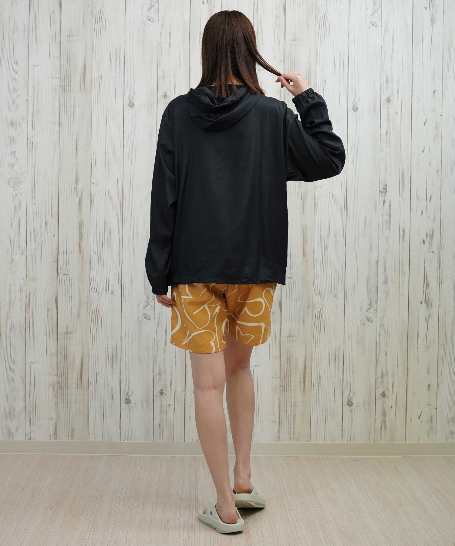 OP オーシャンパシフィック 水着 ラッシュガード ジップアップ