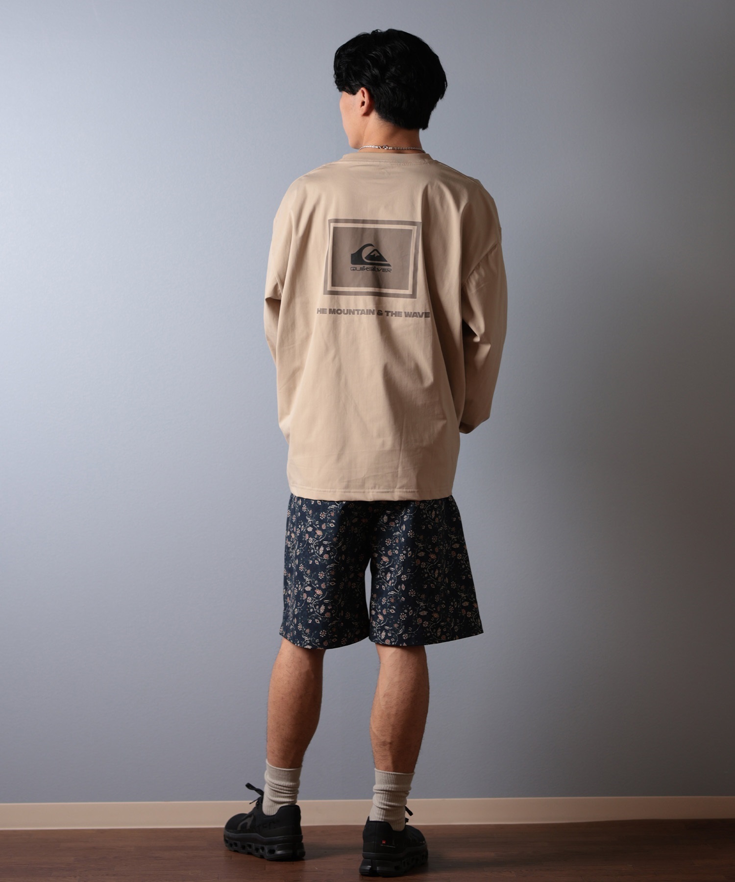 QUIKSILVER クイックシルバー ラッシュガード メンズ 長袖 Tシャツ