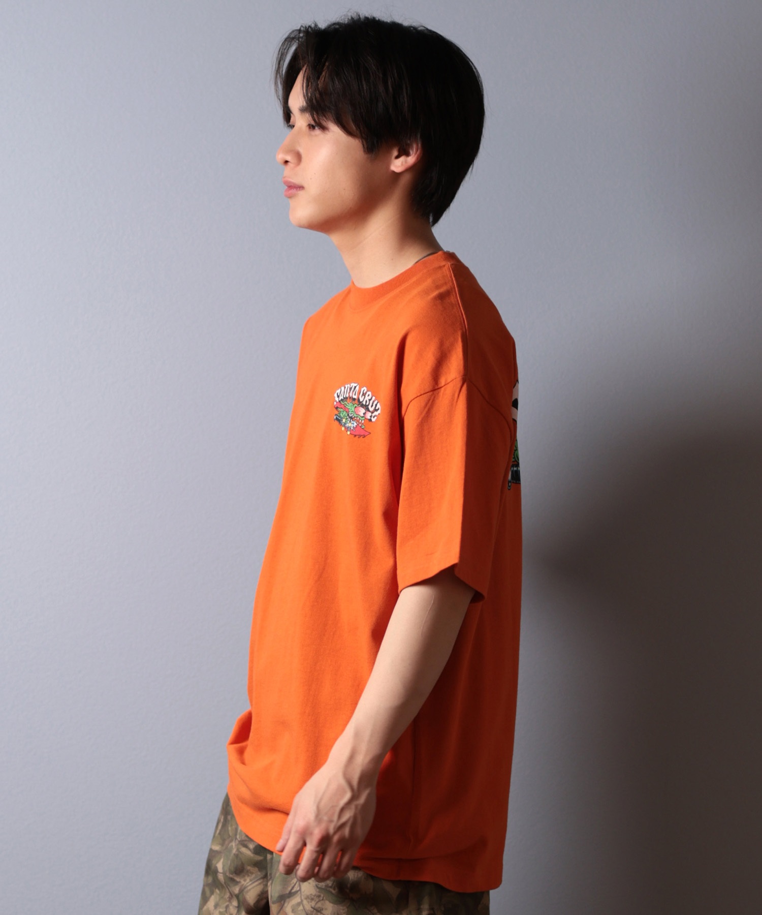 SANTACRUZ サンタクルーズ 半袖 Tシャツ メンズ バックプリント