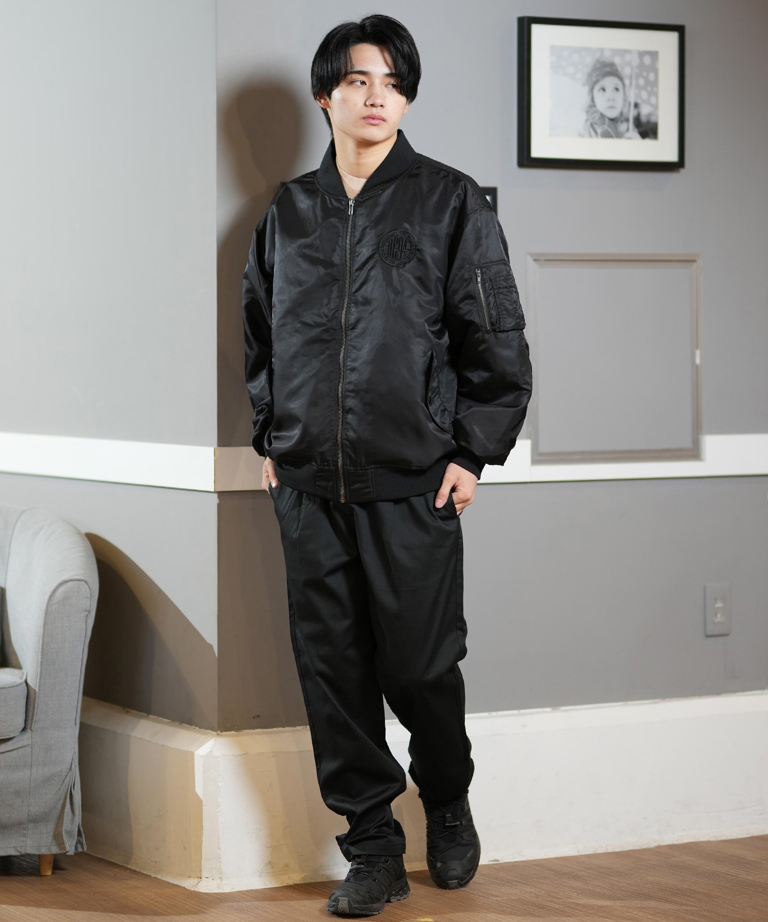 DC ディーシー アウター MA-1 メンズ フライトジャケット ミリタリー