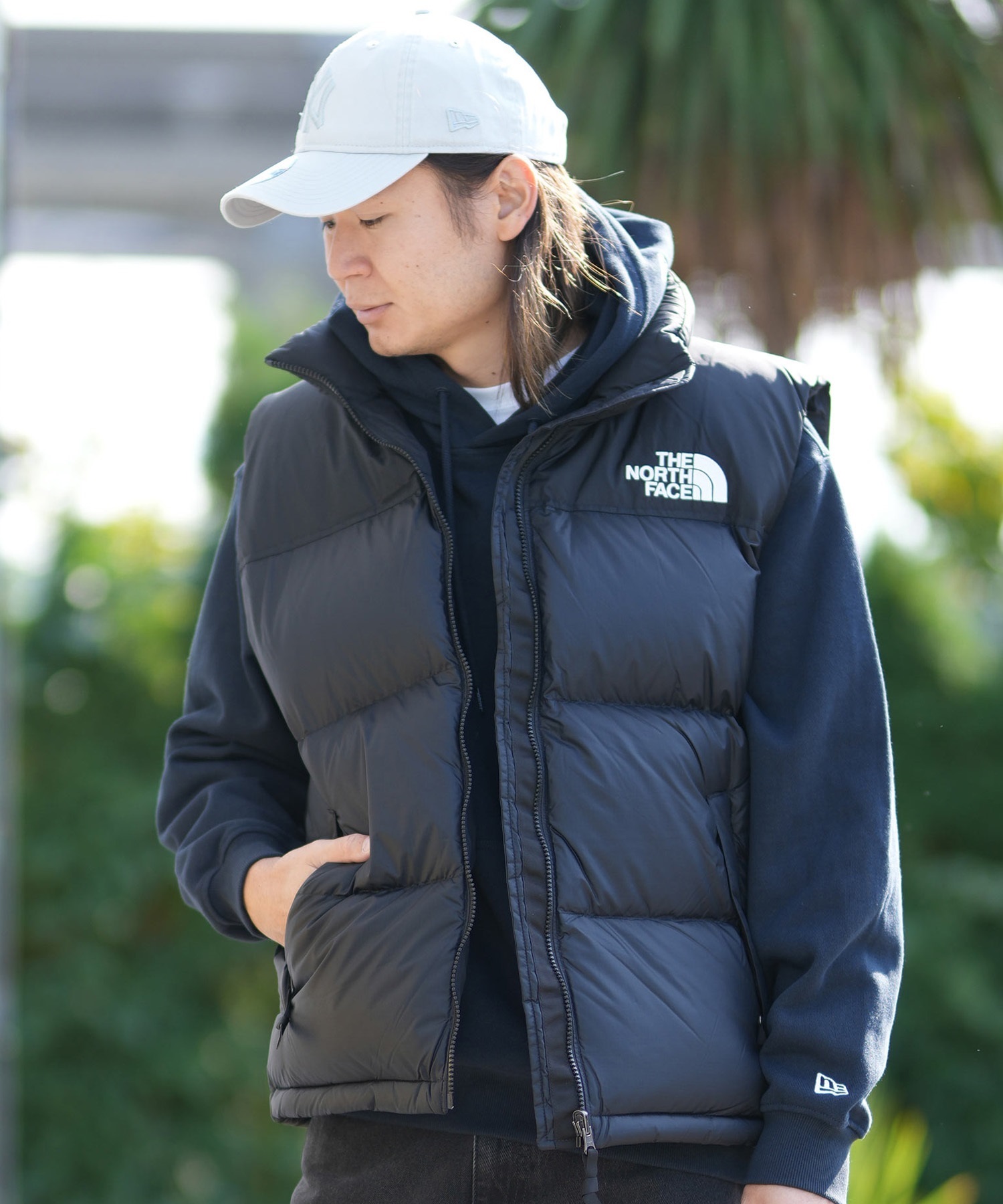 THE NORTH FACE ザ・ノース・フェイス ダウン ベスト メンズ 撥水