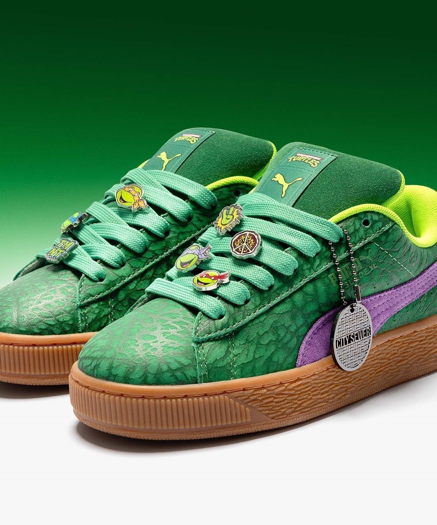 タートルズコラボ】PUMA プーマ スニーカー メンズ TURTLES タートルズ