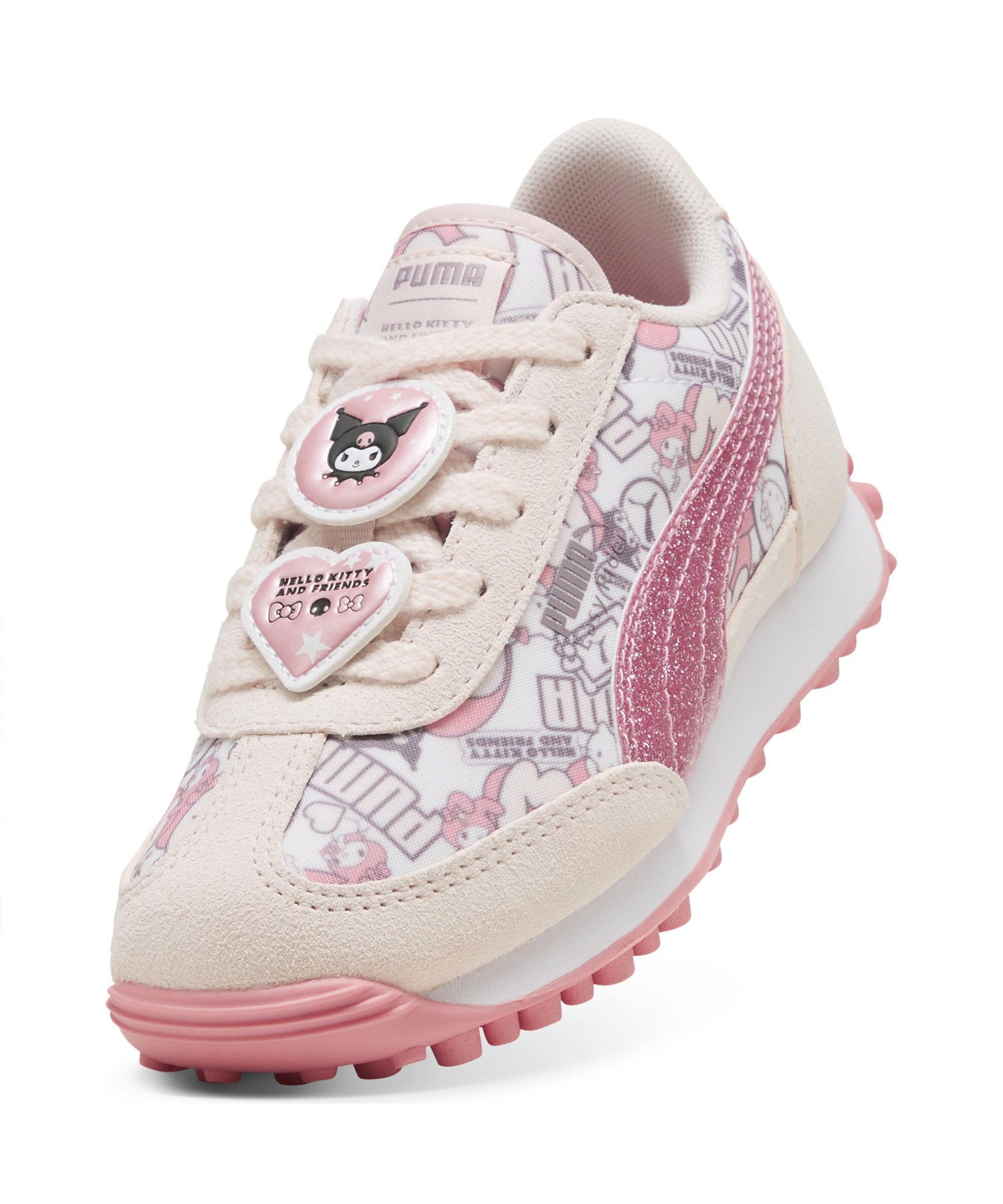 PUMA プーマ スニーカー キッズ 子供 ガールズ ハローキティ クロミ