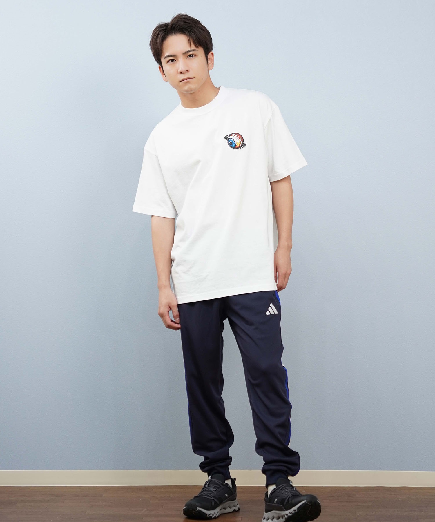 LOST ロスト 半袖 Tシャツ メンズ バックプリント ロゴ L25S-2113