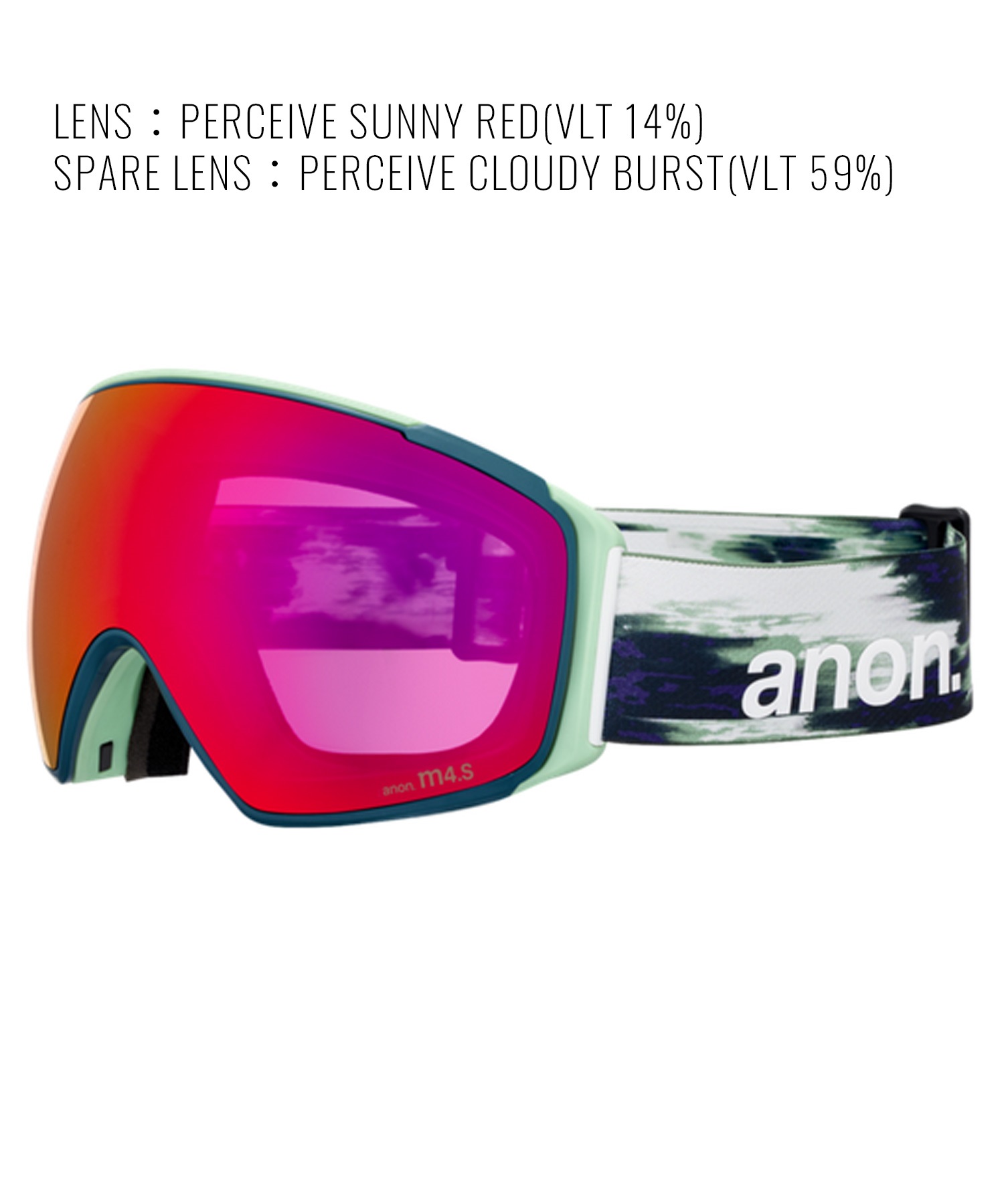 ANON アノン M4S Goggles MFI Face Mask Toric スノーボード ゴーグル