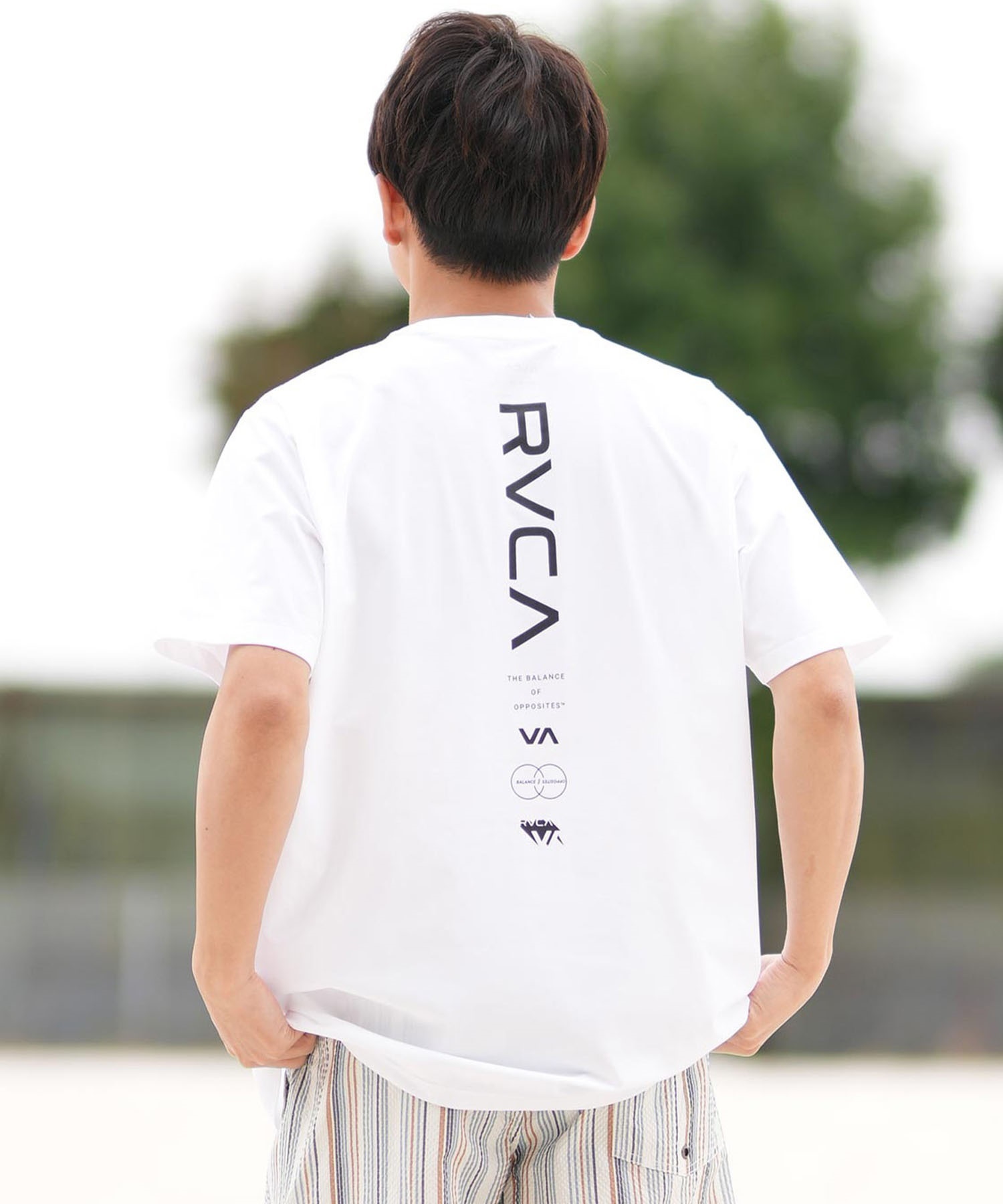 RVCA ルーカ 半袖 Tシャツ メンズ ラッシュガード 水陸両用