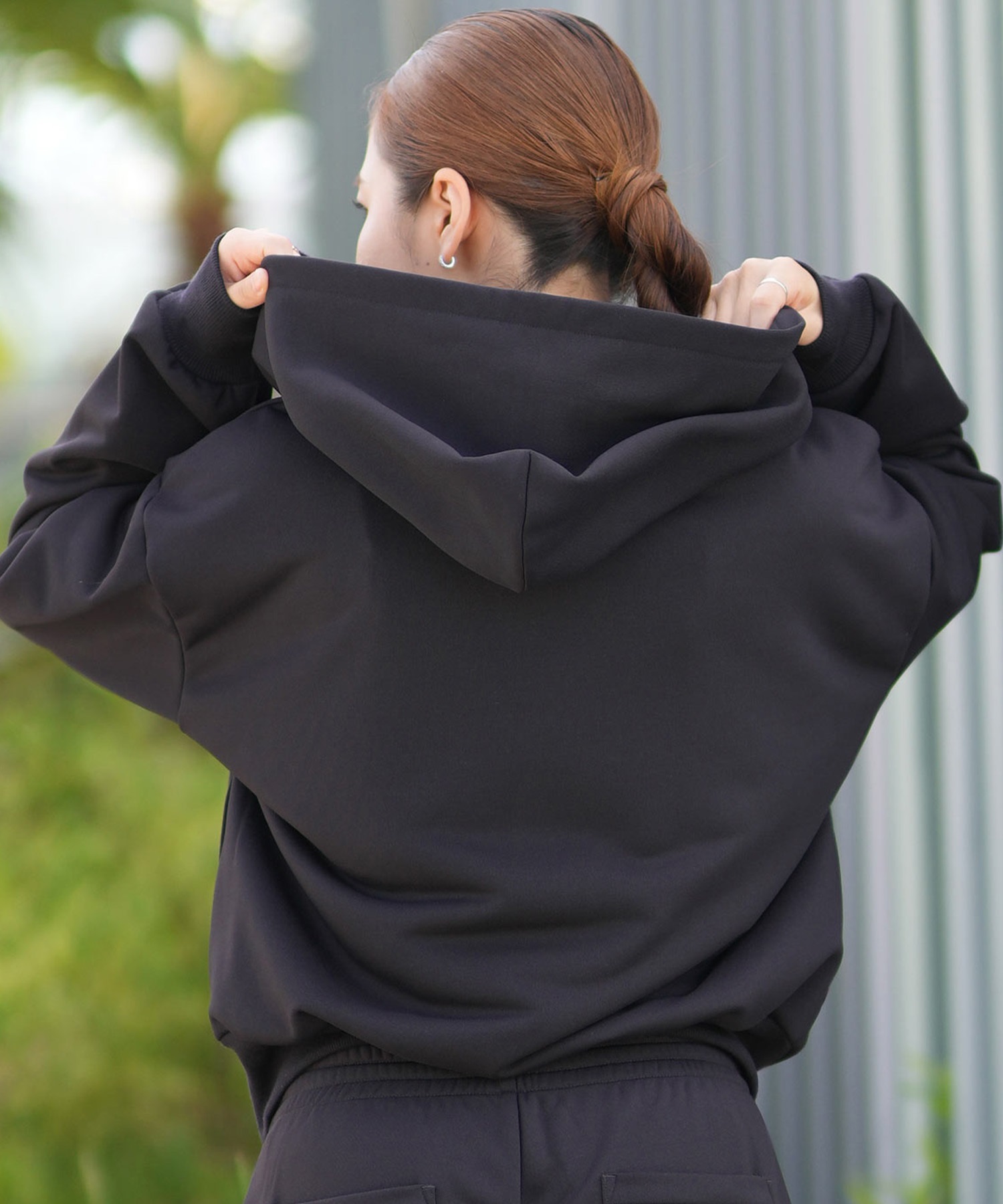 X-girl SPORTS エックスガールスポーツ ジップアップ パーカー