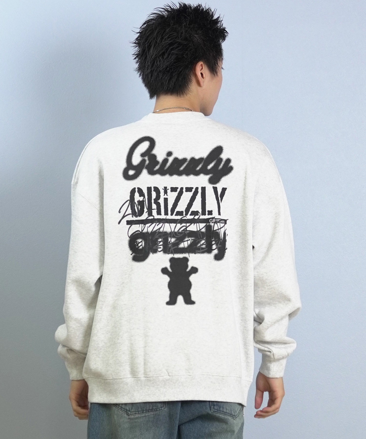 GRIZZLY グリズリー トレーナー スウェット メンズ クルーネック