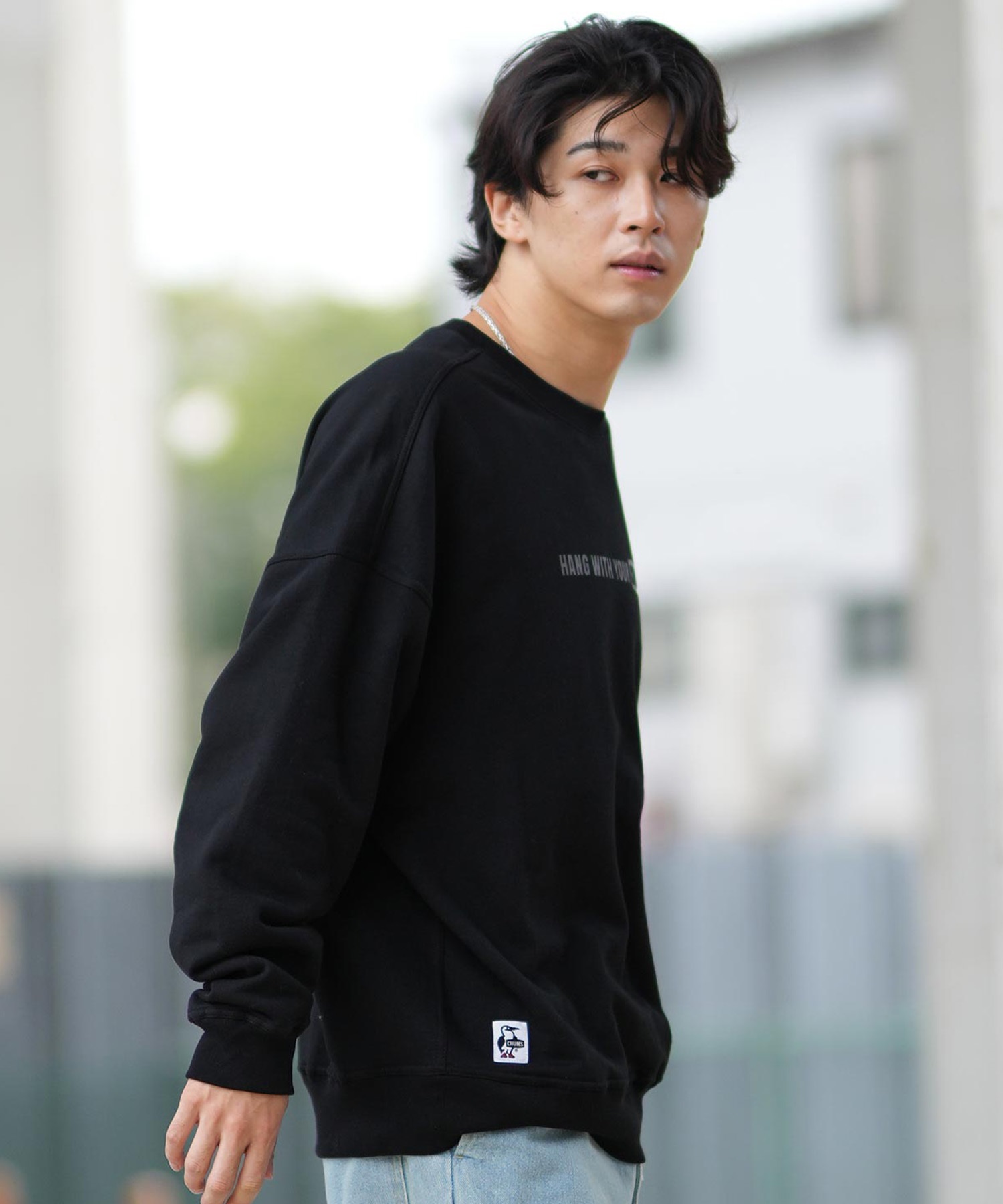 CHUMS チャムス トレーナー クルーネック メンズ スウェット バック