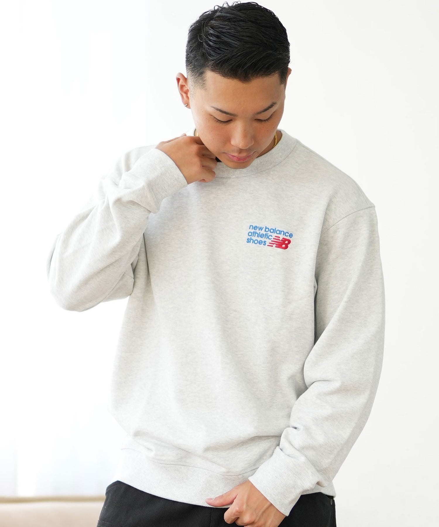new balance ニューバランス トレーナー クルーネック メンズ