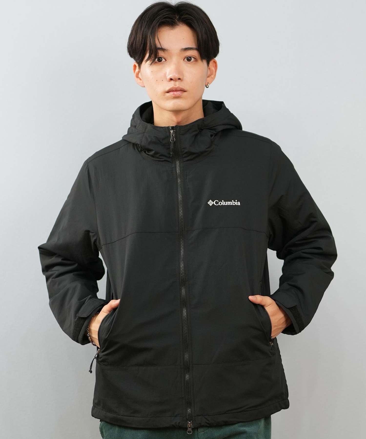 Columbia コロンビア マウンテンパーカー メンズ 中綿 撥水 ジップ