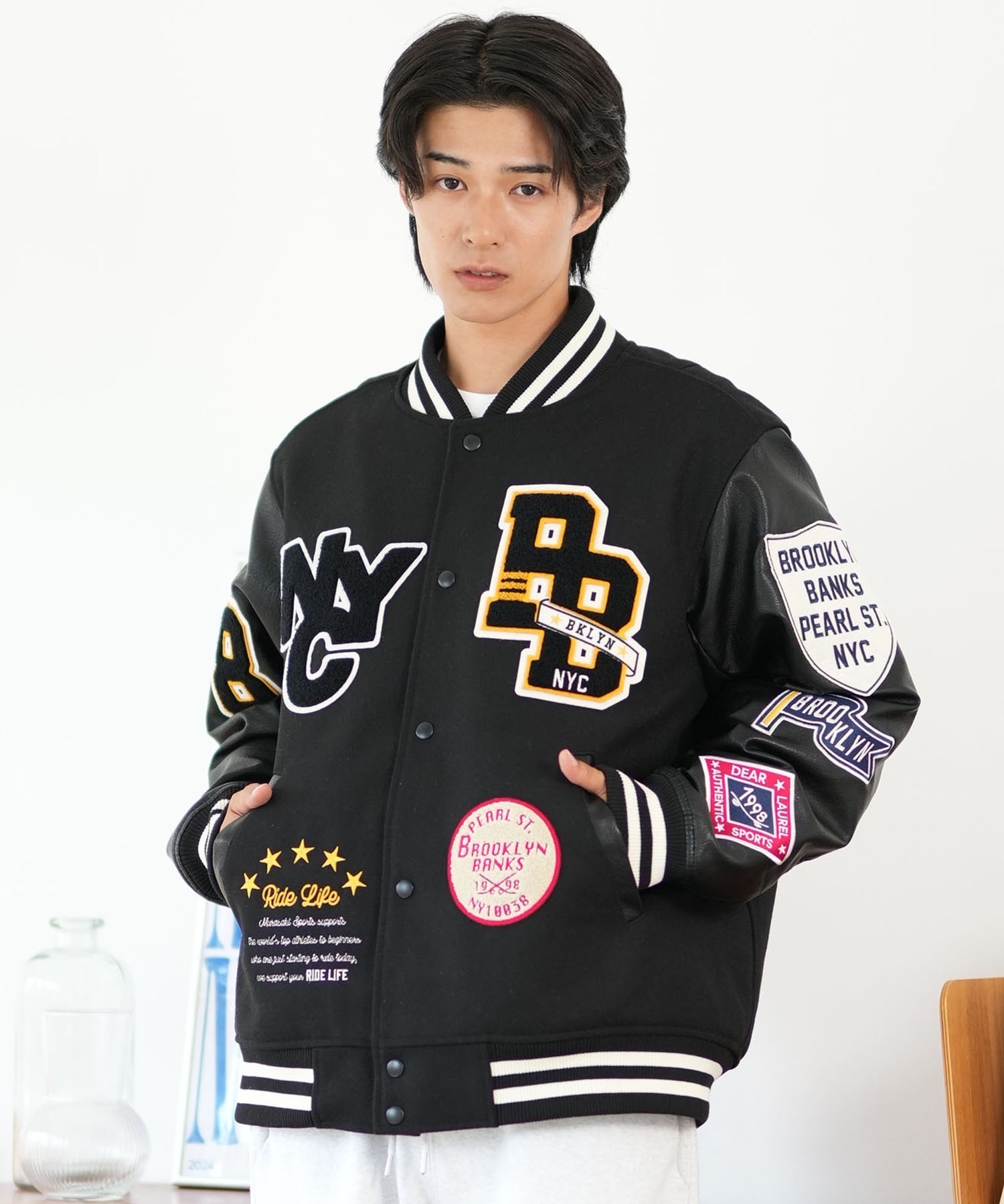 DEAR LAUREL ディアローレル スタジャン メンズ ジャケット D24F0101