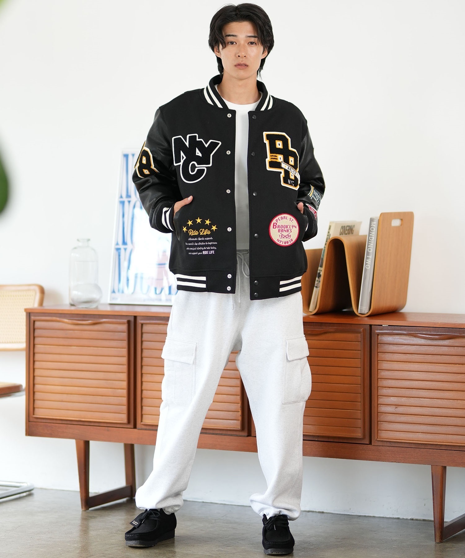 DEAR LAUREL ディアローレル スタジャン メンズ ジャケット D24F0101