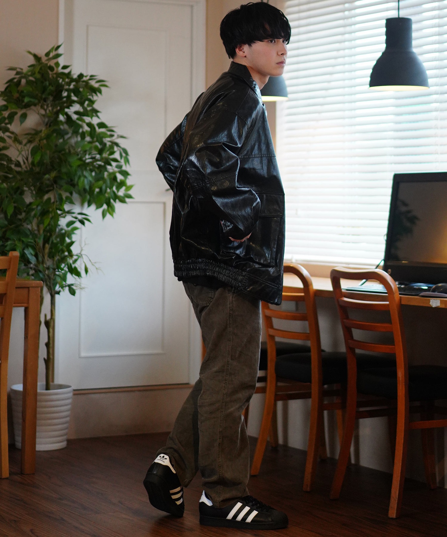 LURKING CLASS ラーキングクラス アウター メンズ フェイクレザー