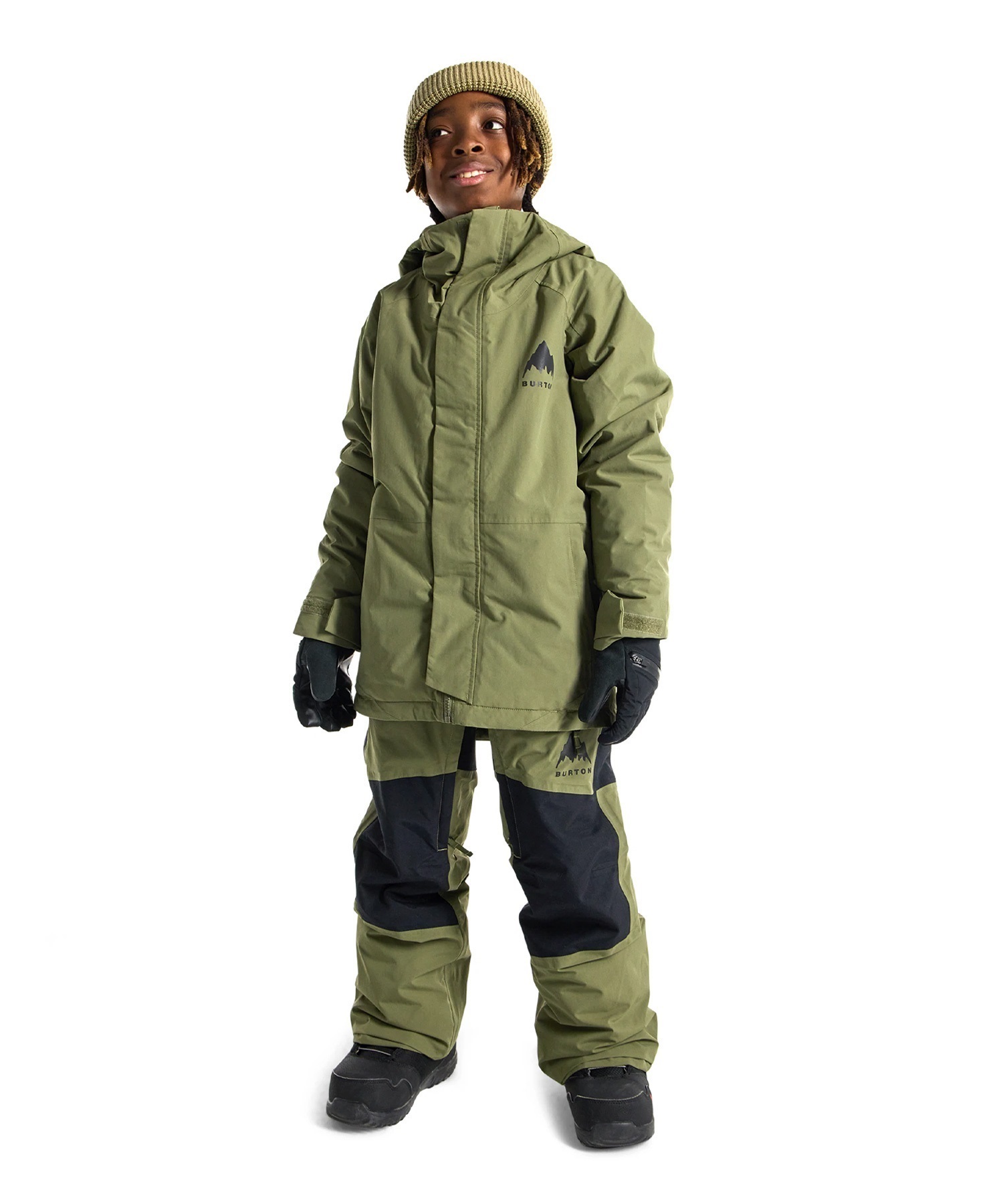 BURTON 宇宙柄 スノーボードウェアセット XS BURTON 宇宙柄