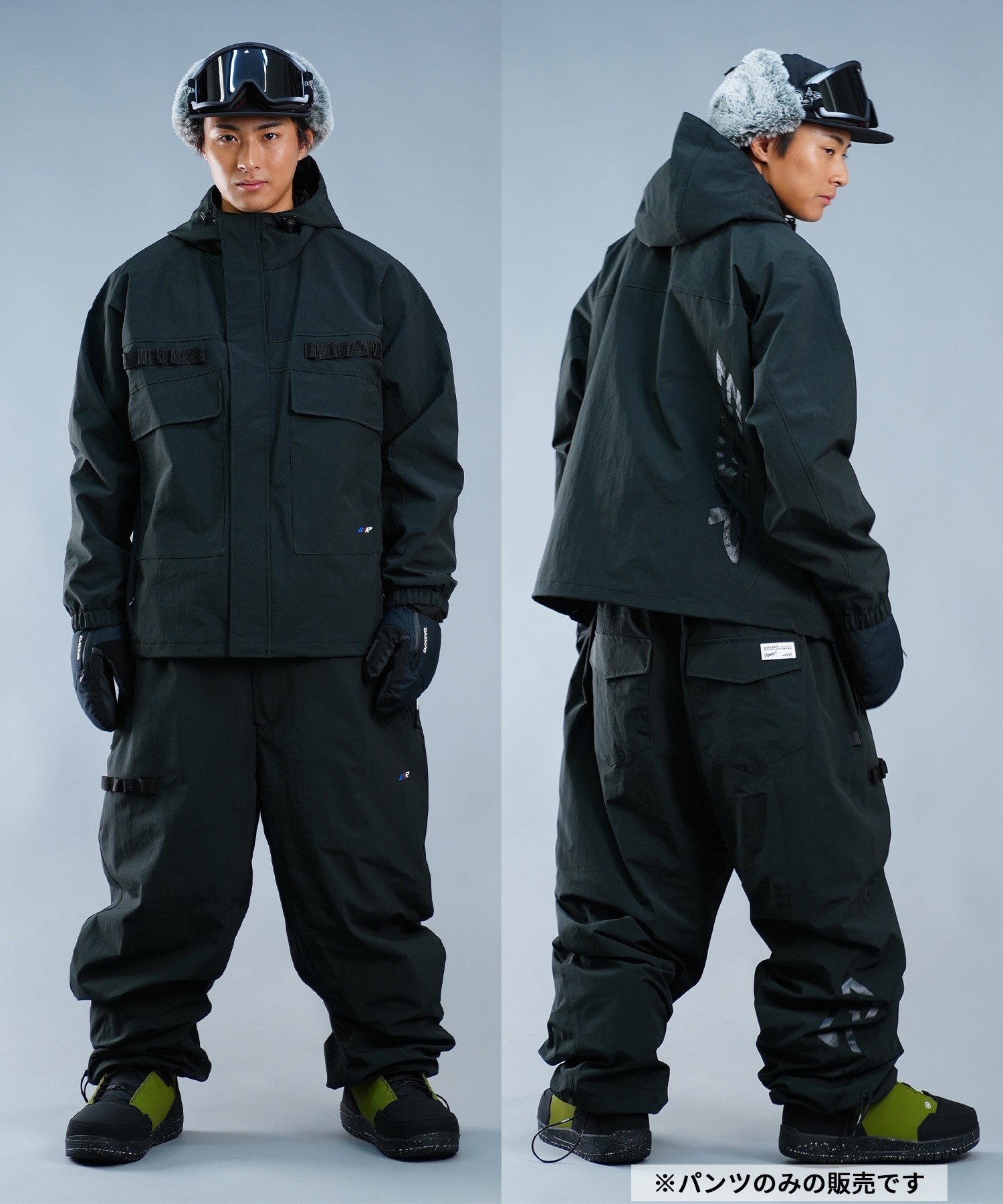 BSRABBIT ビーエスラビット REFINED SUPER WIDE VENTILATION PANTS